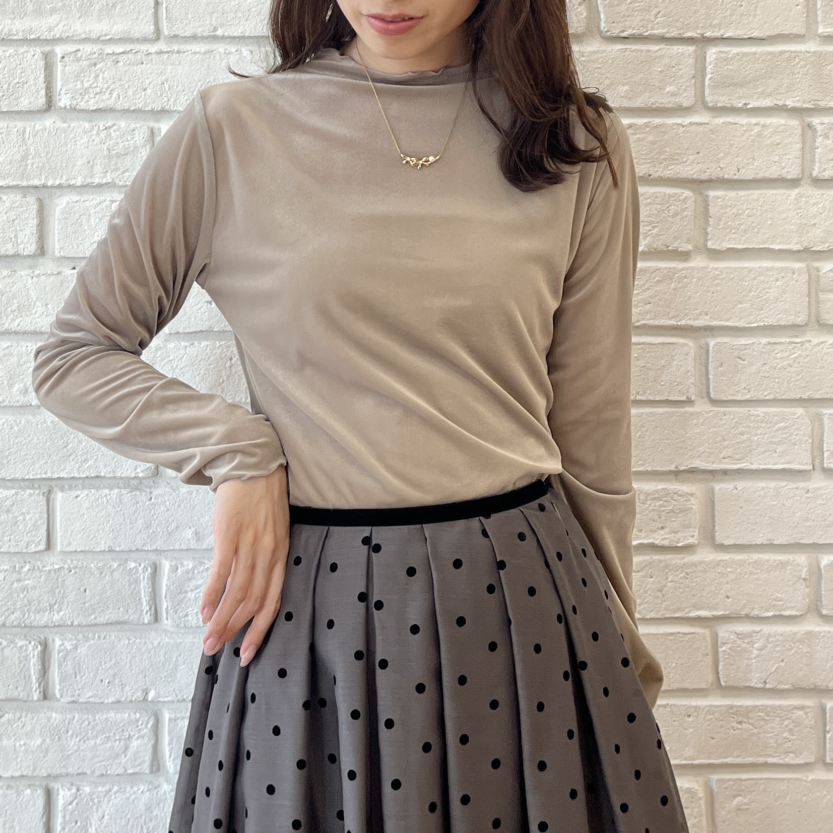 はばさんの「Couture brooch｜ダブルリボンパンプス」を使ったコーディネート