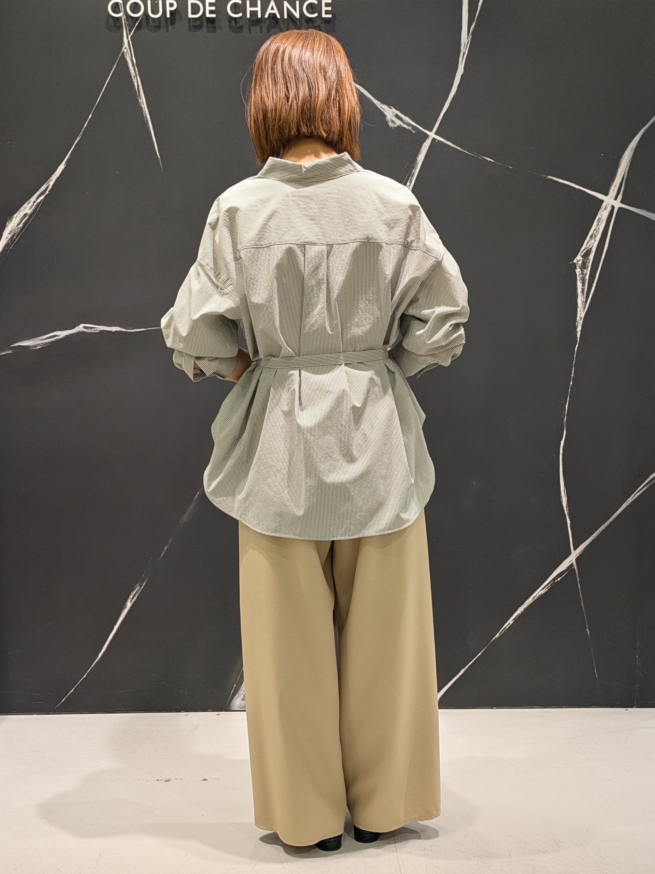MIKIさんの「COUP DE CHANCE｜【手洗い可／日本製】リラクシーワイドパンツ」を使ったコーディネート