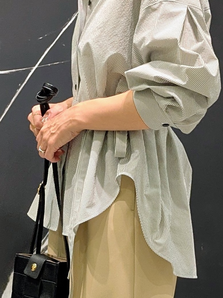 MIKIさんの「COUP DE CHANCE｜【手洗い可／日本製】リラクシーワイドパンツ」を使ったコーディネート