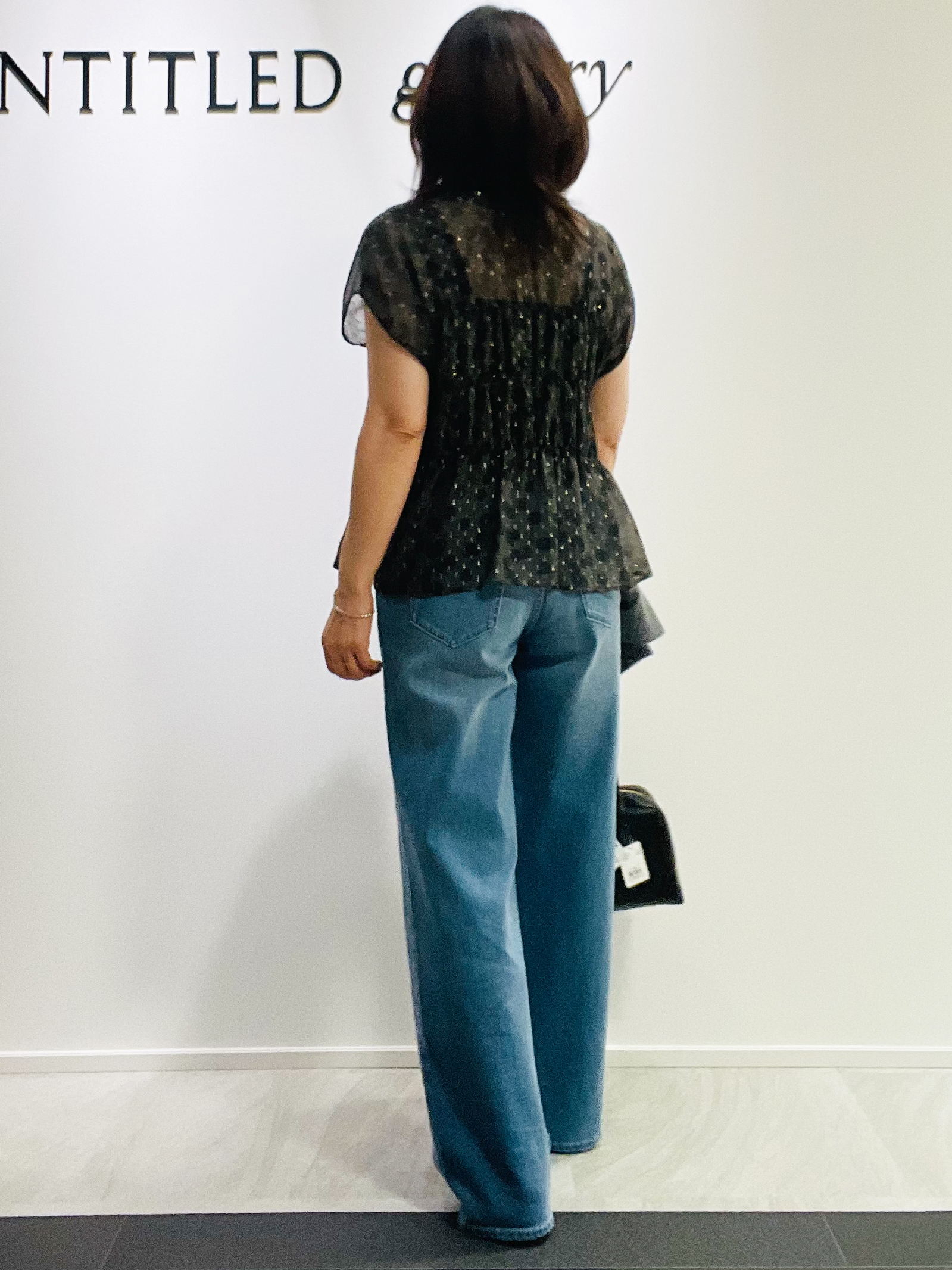 めいさんの「UNTITLED｜ヴィンテージドットブラウス」を使ったコーディネート