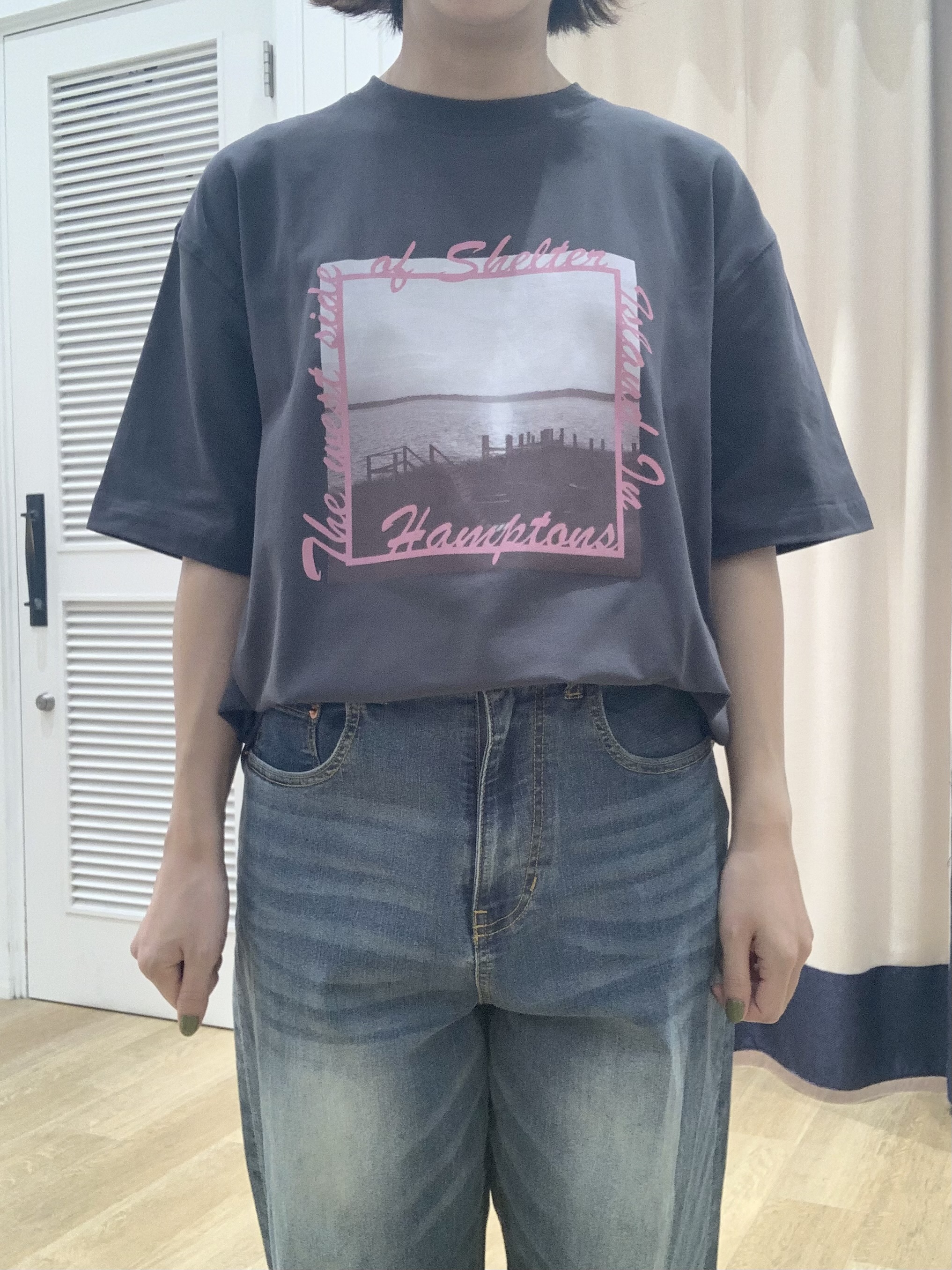 IMARIさんの「Dessin｜グラフィックデザイン Tシャツ」を使ったコーディネート