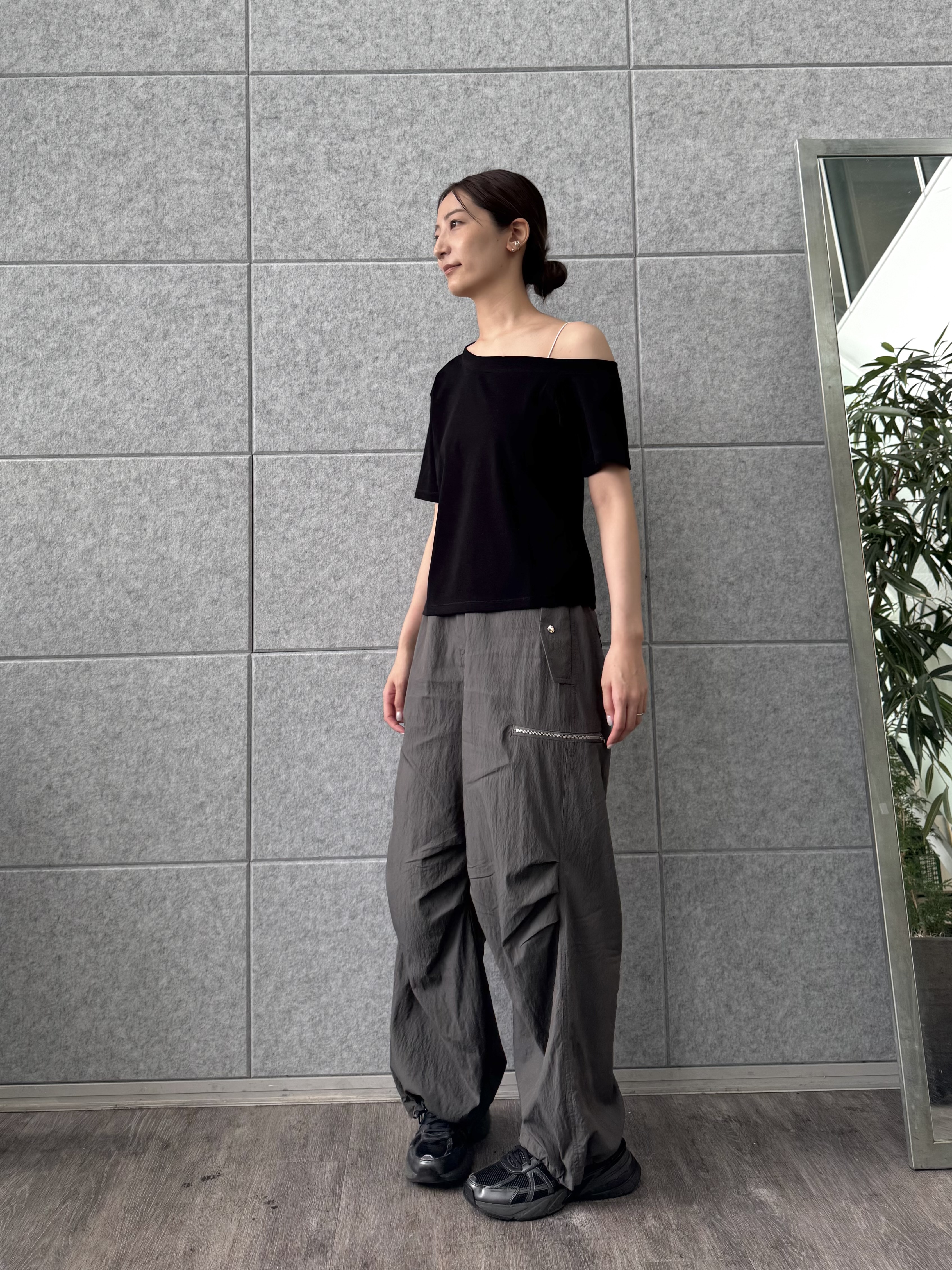 uchi__yamaさんの「CODE A｜PROTAGONISTA｜asymmetry tee」を使ったコーディネート