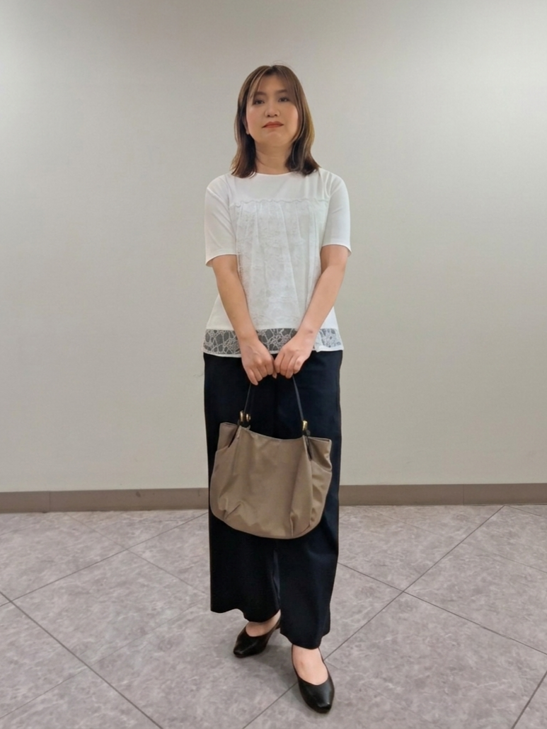S.xuliさんの「Reflect｜【UVカット／接触冷感／手洗い可】ラッセルレースプルオーバー」を使ったコーディネート