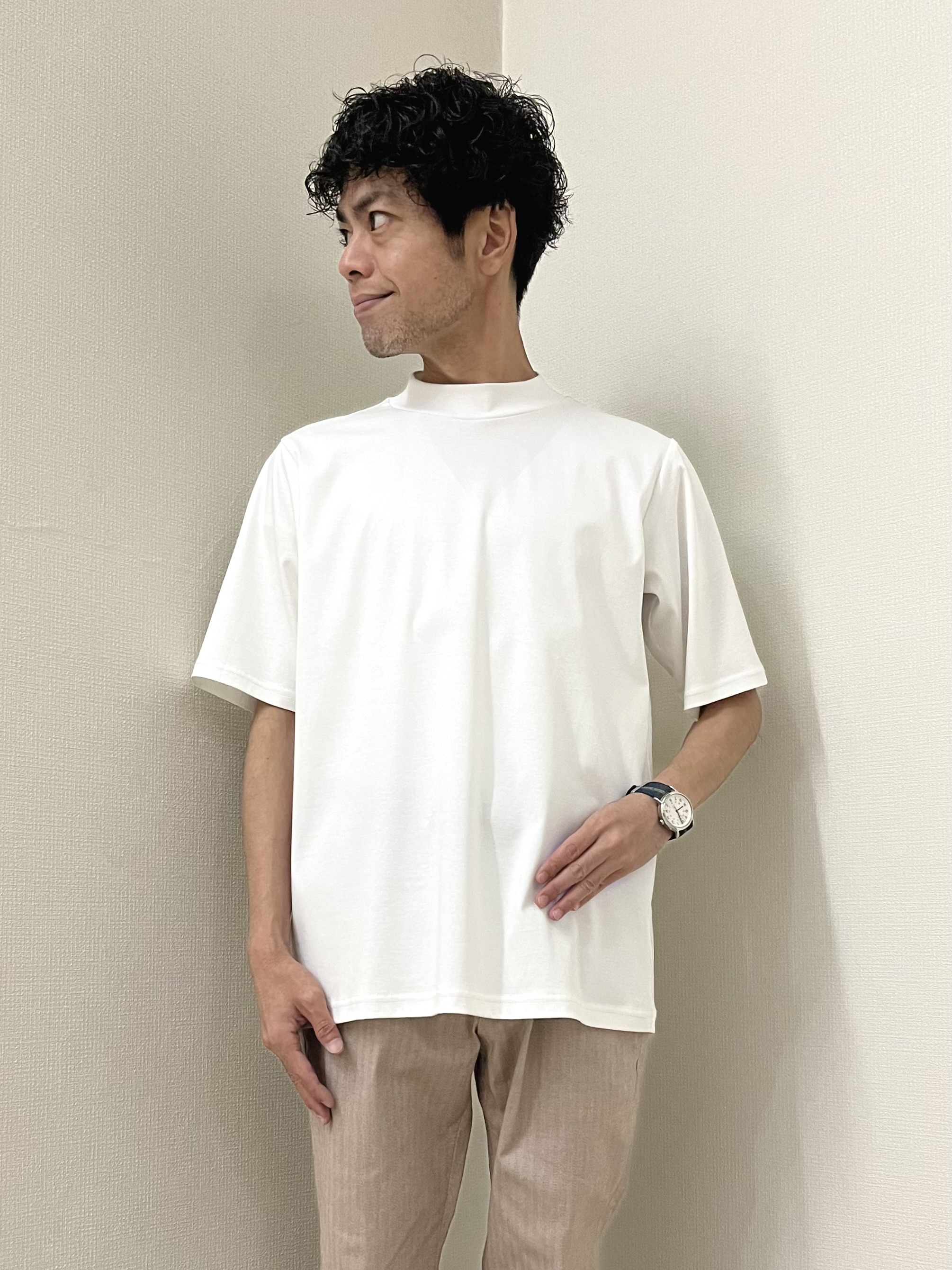 URAさんの「TAKEO KIKUCHI｜リップル小花シャツ」を使ったコーディネート