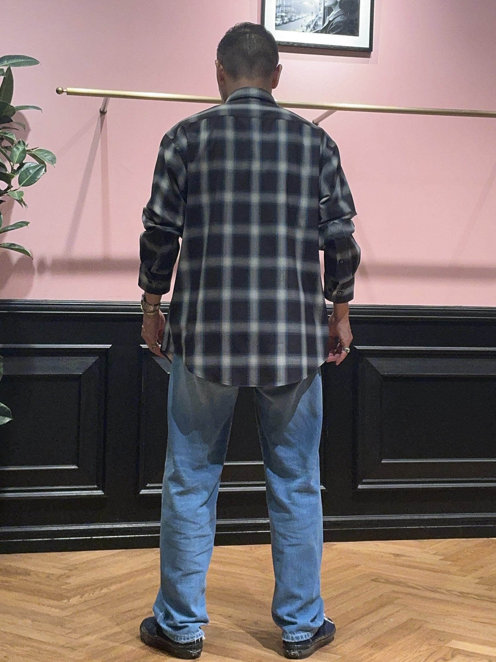 torigoeさんの「DRESSTERIOR｜オンブレーチェックシャツ」を使ったコーディネート