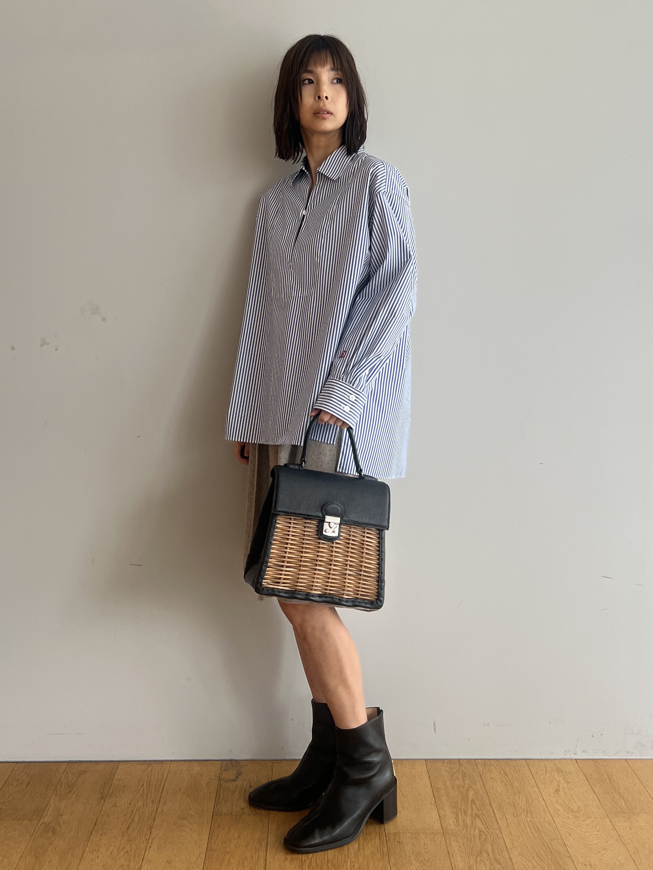 misaさんの「DRESSTERIOR｜【接触冷感/UVカット/着回し】スキッパーブラウス」を使ったコーディネート