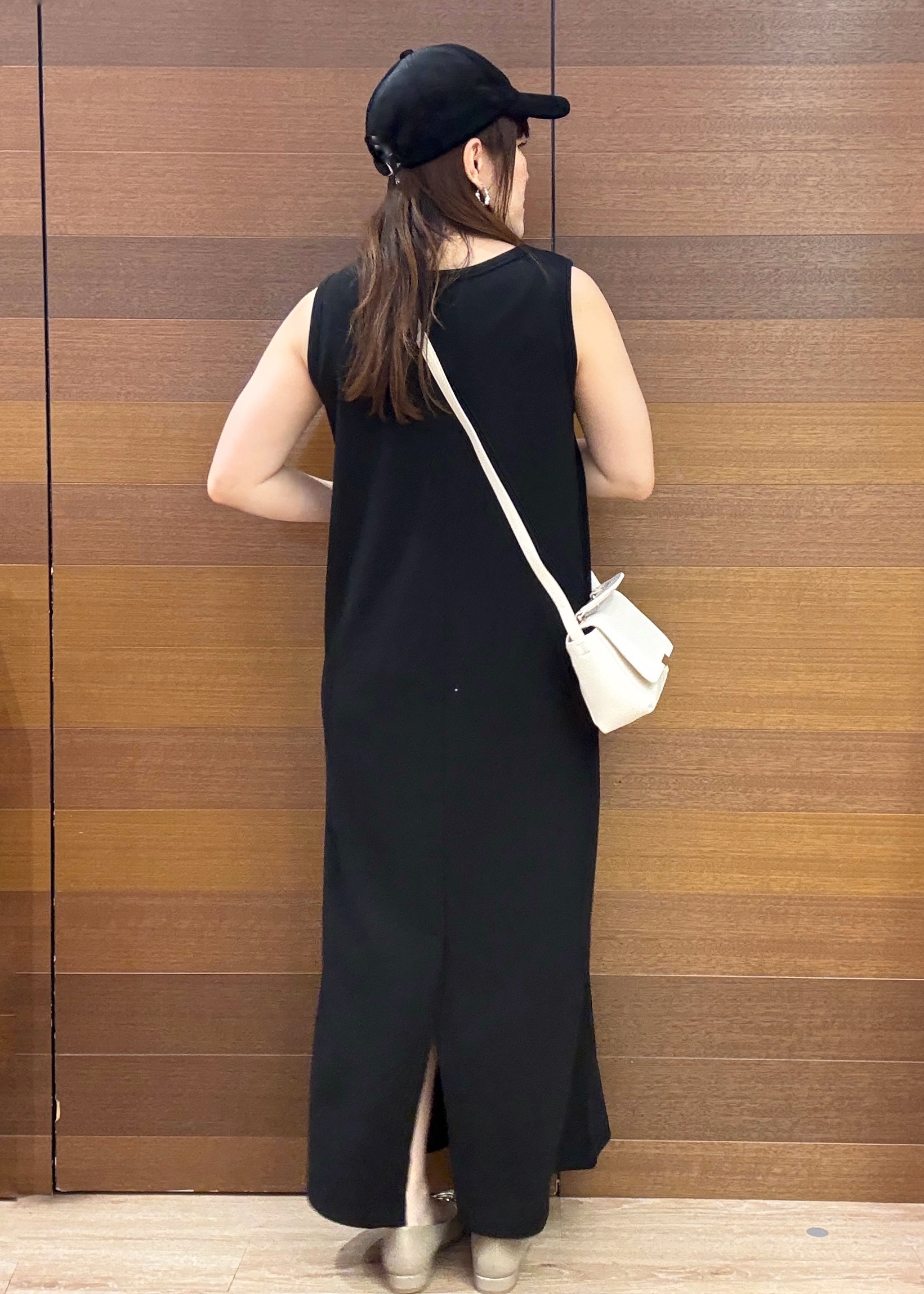 maichiさんの「OPAQUE.CLIP｜【接触冷感】カットソーワンピース《洗濯機OK》」を使ったコーディネート