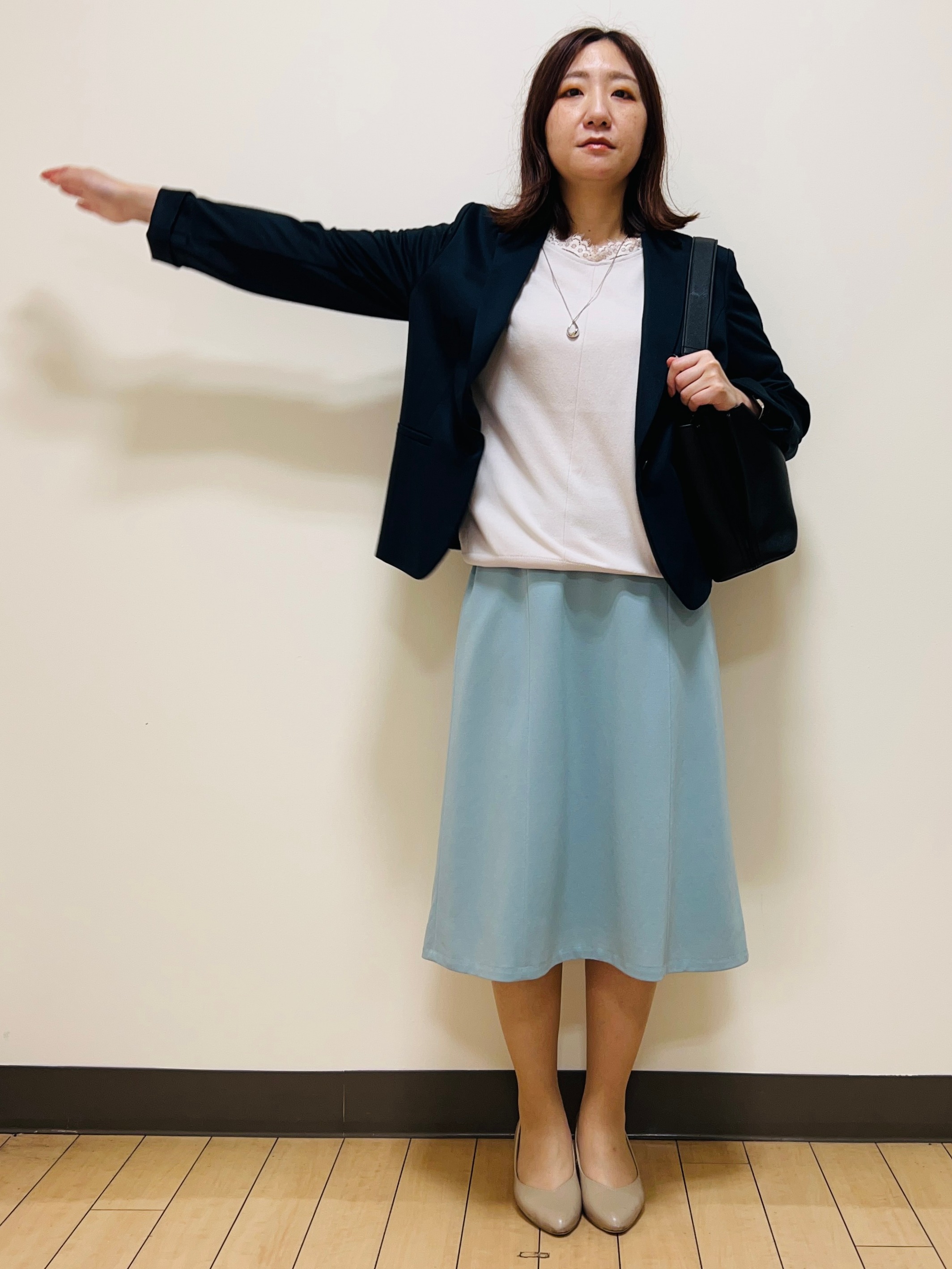 miiiさんの「Reflect｜【SS-4Lサイズ／UVカット／接触冷感】匠ジャケット／ベーシックテーラード」を使ったコーディネート