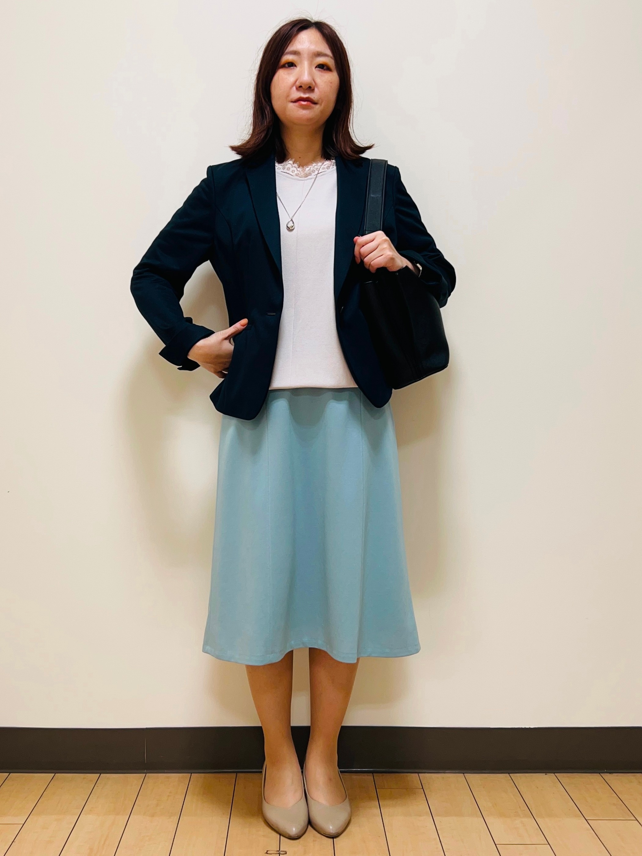 miiiさんの「Reflect｜【SS-4Lサイズ／UVカット／接触冷感】匠ジャケット／ベーシックテーラード」を使ったコーディネート