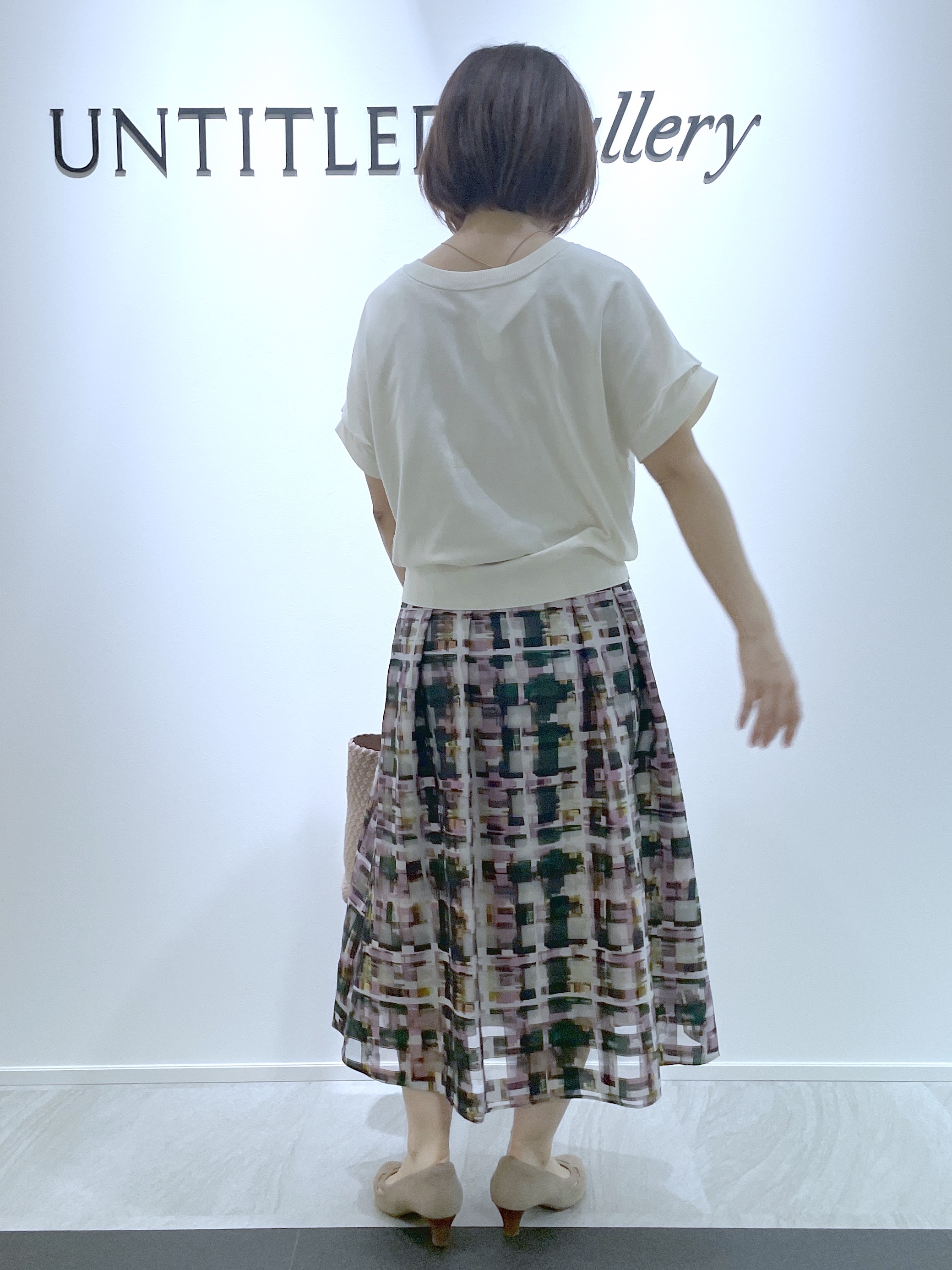 hanaさんの「UNTITLED｜【肌に張りつきにくい/前後2WAY】ドライタッチコットンプルオーバー」を使ったコーディネート