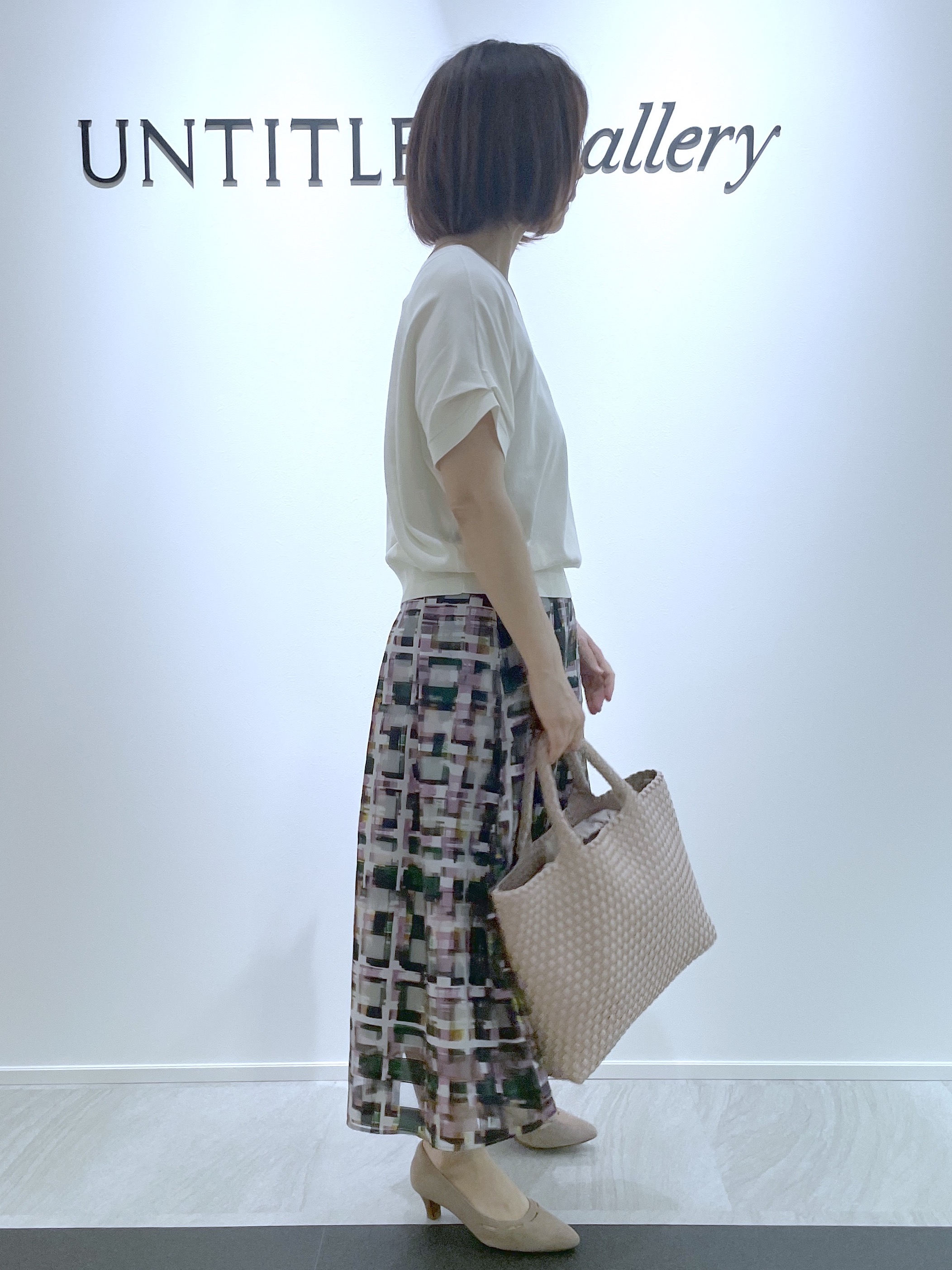 hanaさんの「UNTITLED｜【肌に張りつきにくい/前後2WAY】ドライタッチコットンプルオーバー」を使ったコーディネート