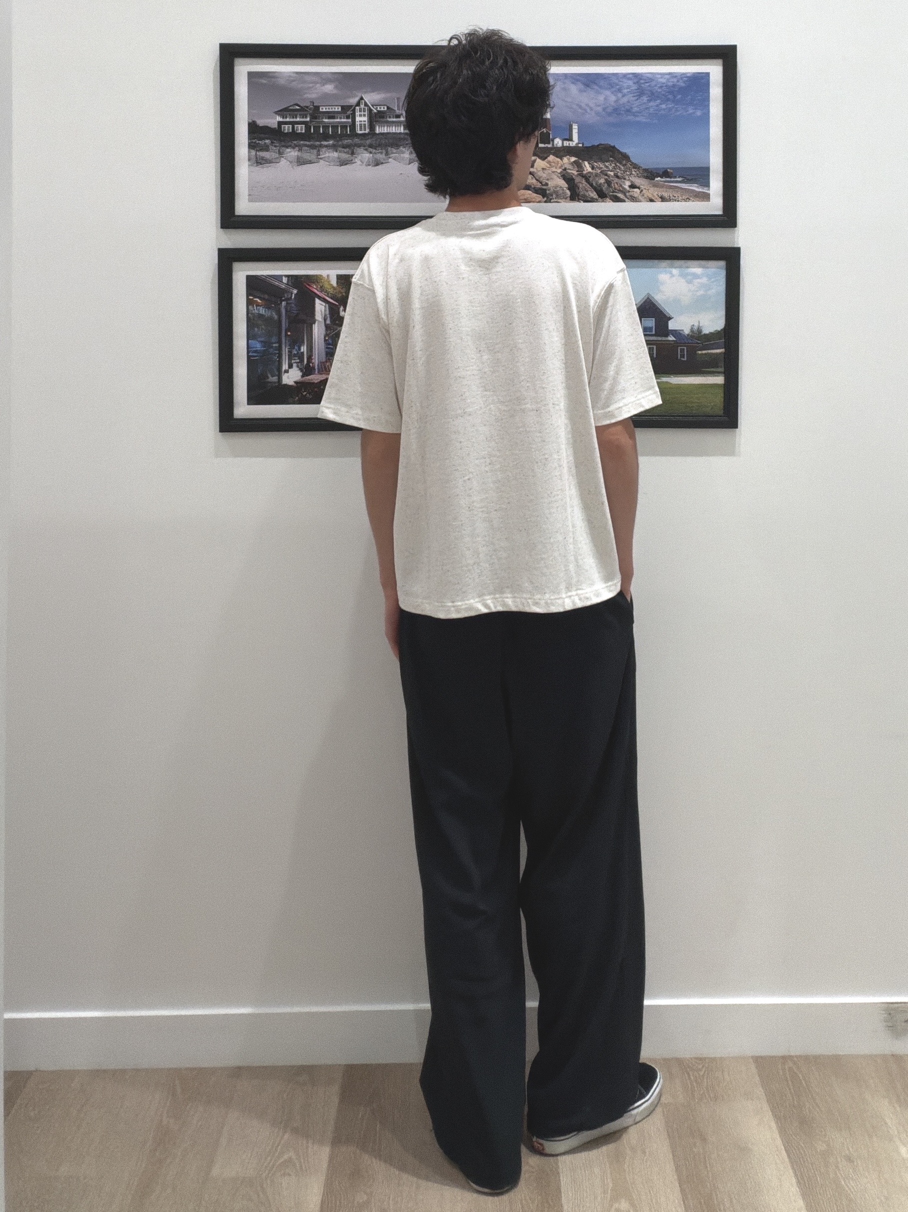 oikawaさんの「Dessin｜カラーネップ ポケットTシャツ」を使ったコーディネート