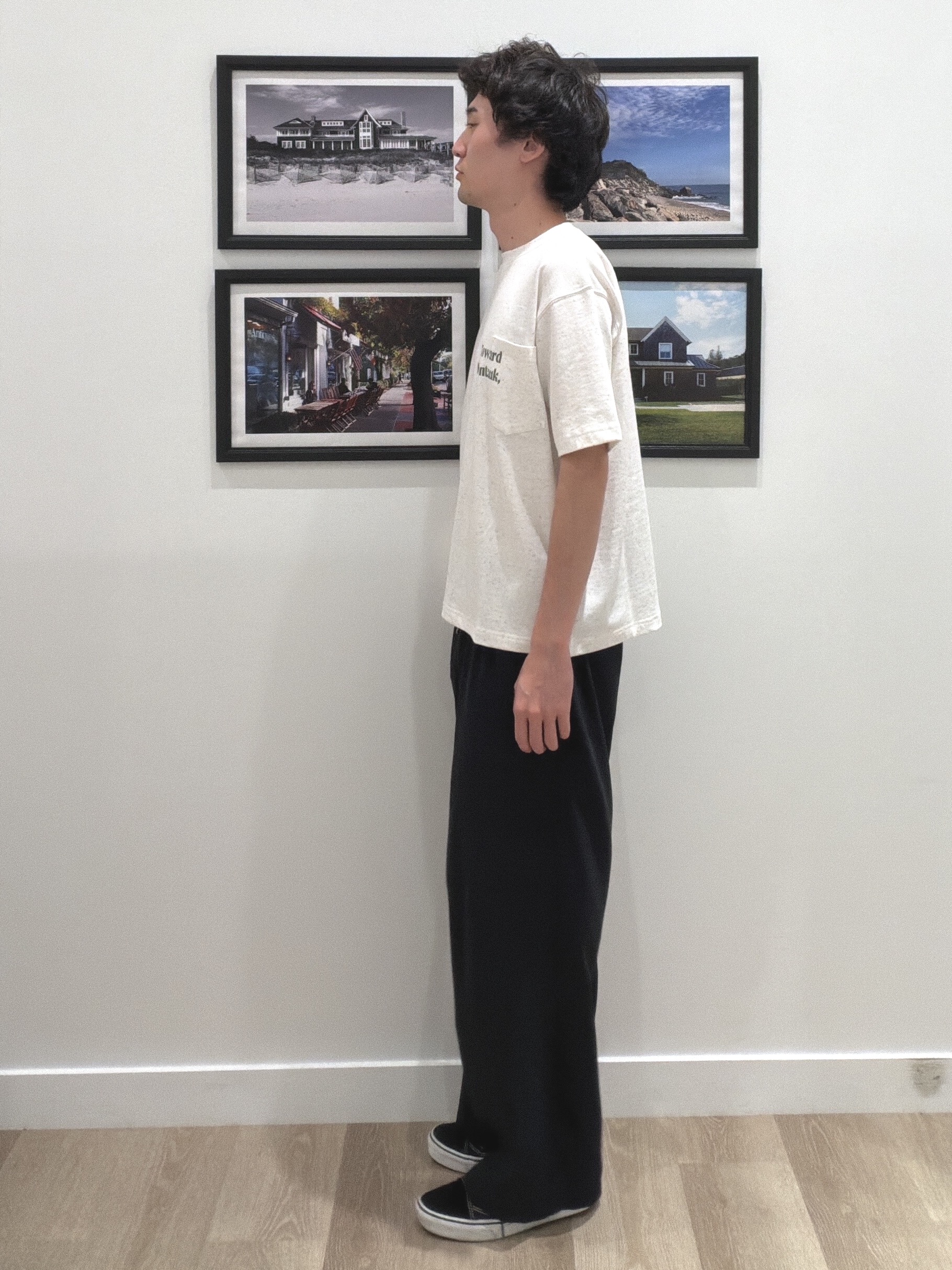 oikawaさんの「Dessin｜カラーネップ ポケットTシャツ」を使ったコーディネート