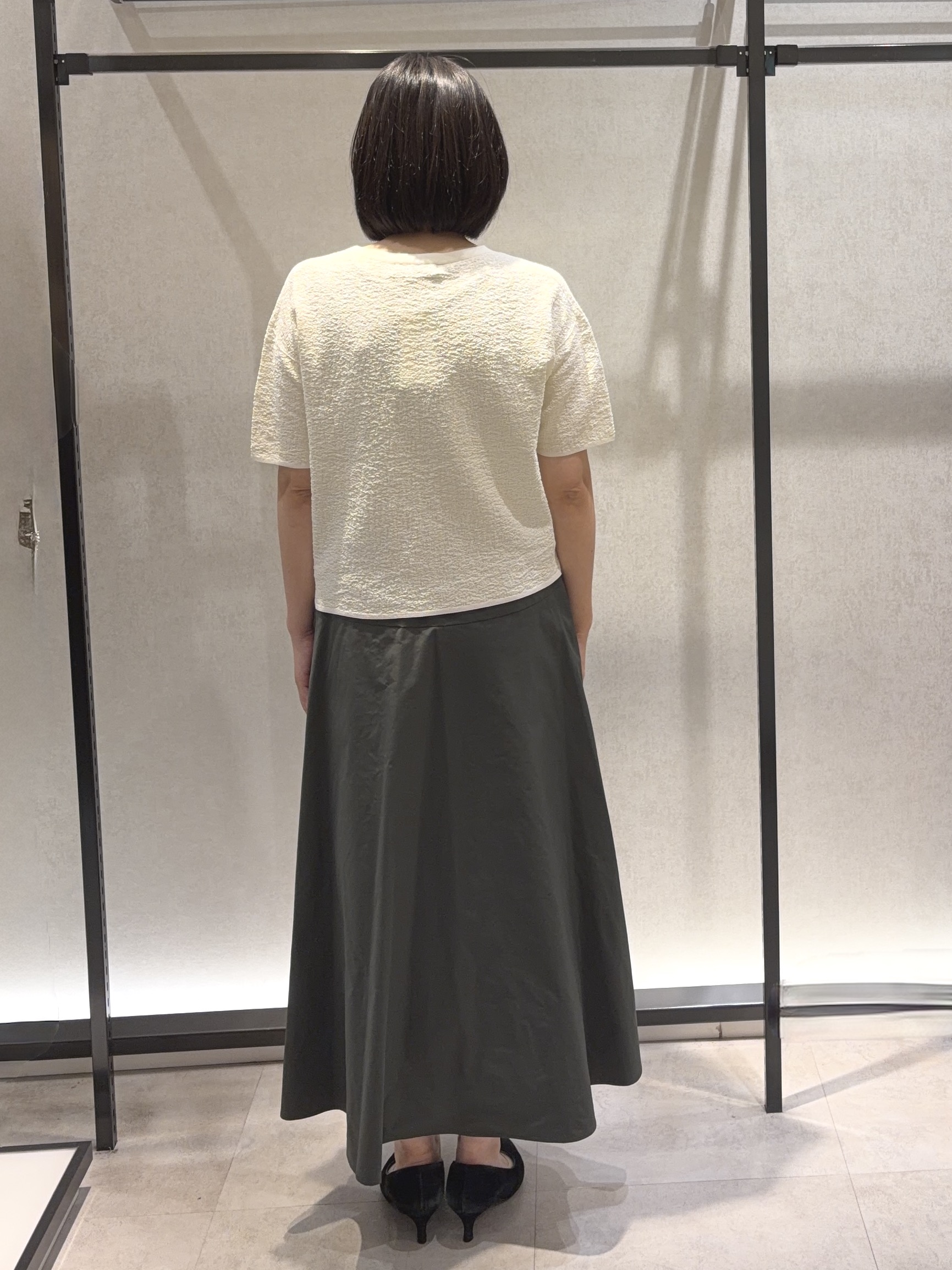わたなべさんの「UNTITLED｜【セットアップ可】ドライタッチニットプルオーバー」を使ったコーディネート