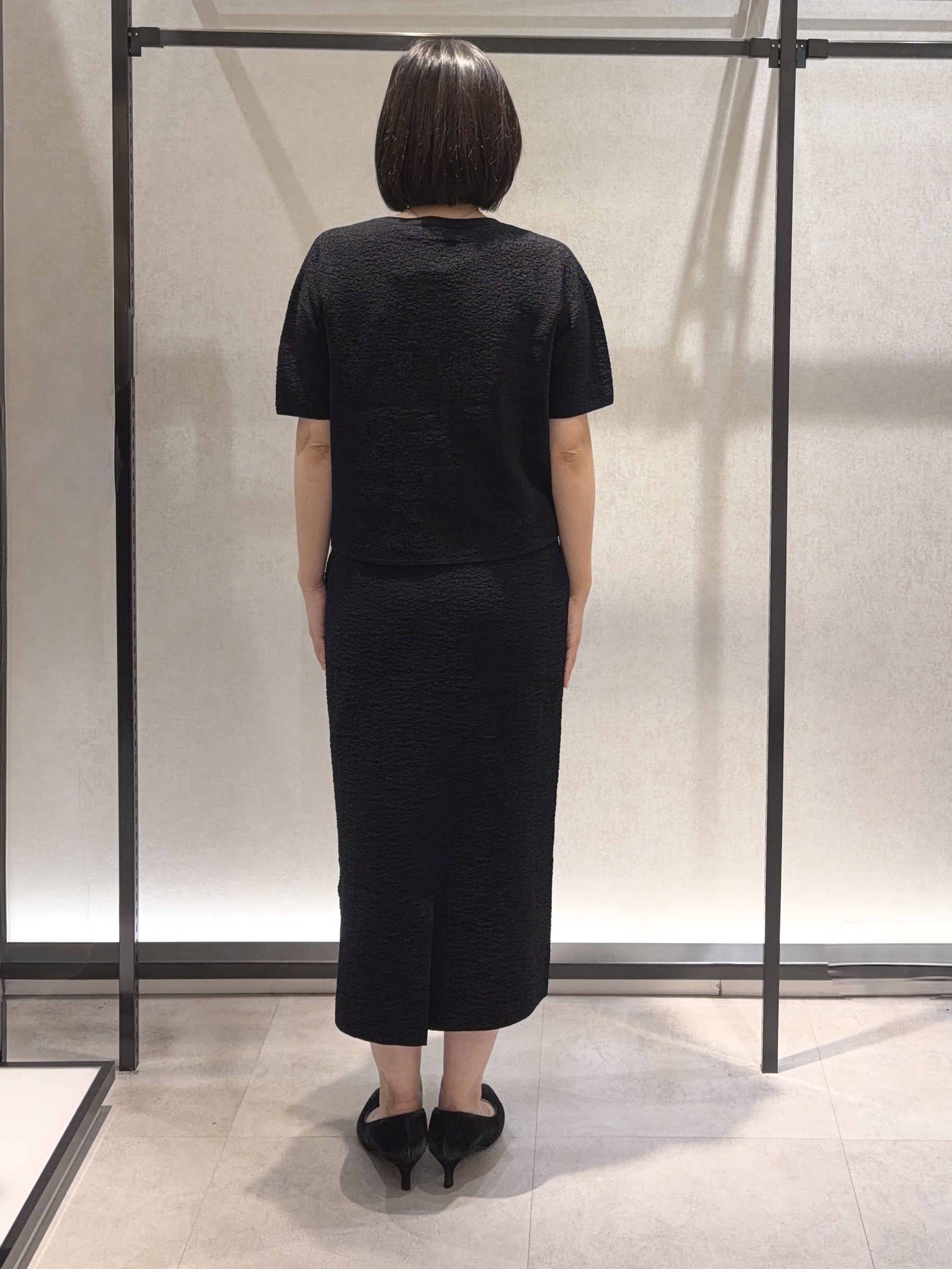 わたなべさんの「UNTITLED｜【セットアップ可】ドライタッチニットプルオーバー」を使ったコーディネート