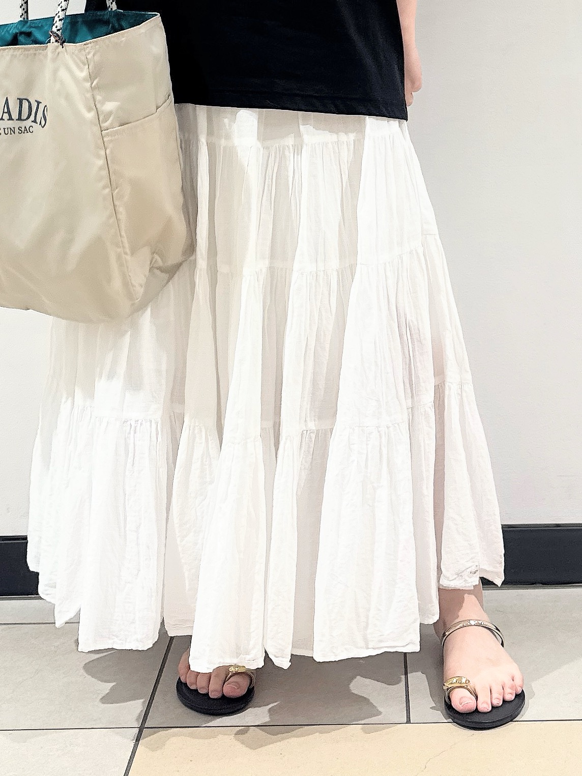 なかもとあきさんの「DRESSTERIOR｜【接触冷感／抗菌防臭／消臭】ICE CLEAR COTTON ミサイルキャットTシャツ」を使ったコーディネート