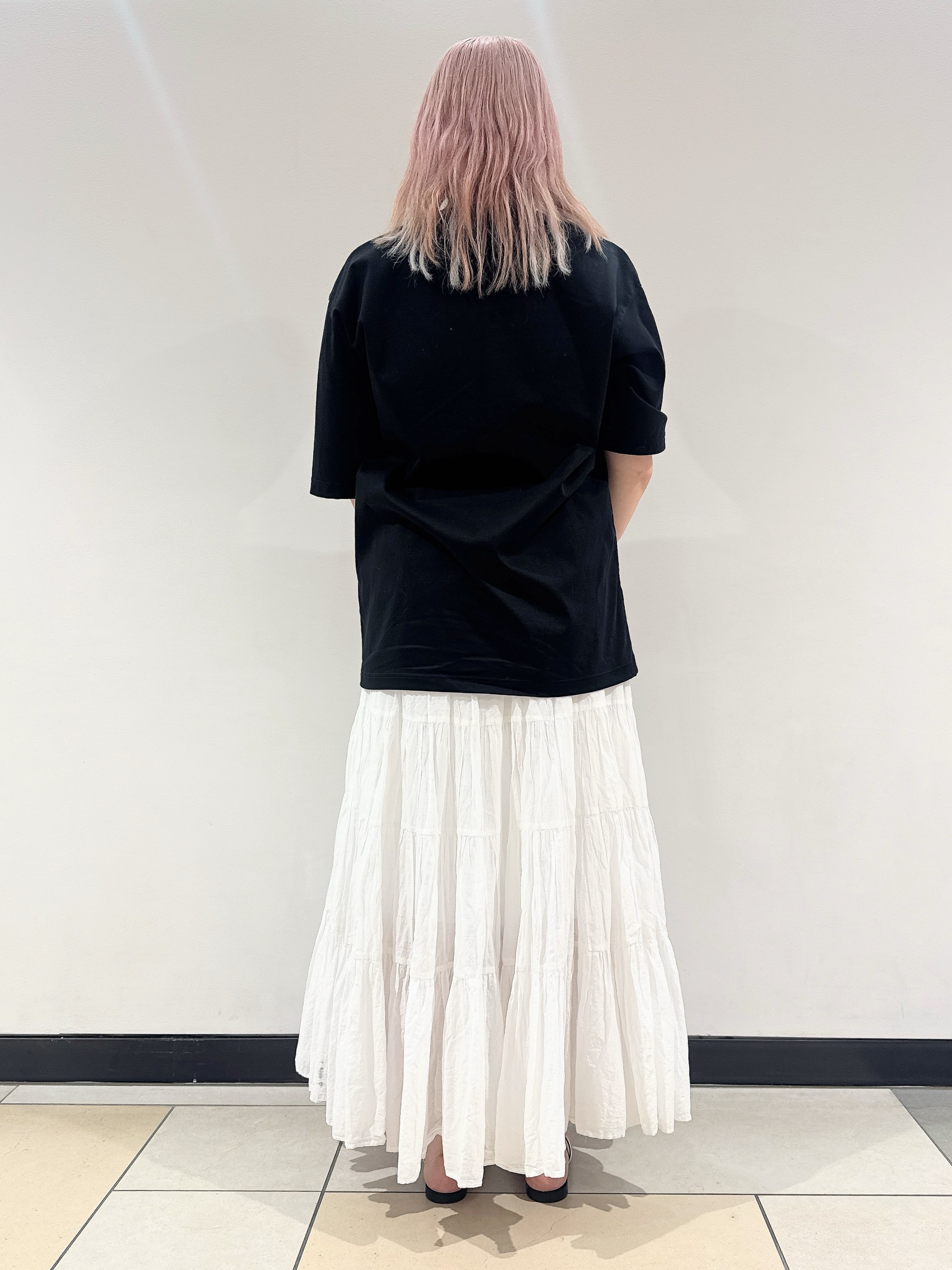 なかもとあきさんの「DRESSTERIOR｜【接触冷感／抗菌防臭／消臭】ICE CLEAR COTTON ミサイルキャットTシャツ」を使ったコーディネート