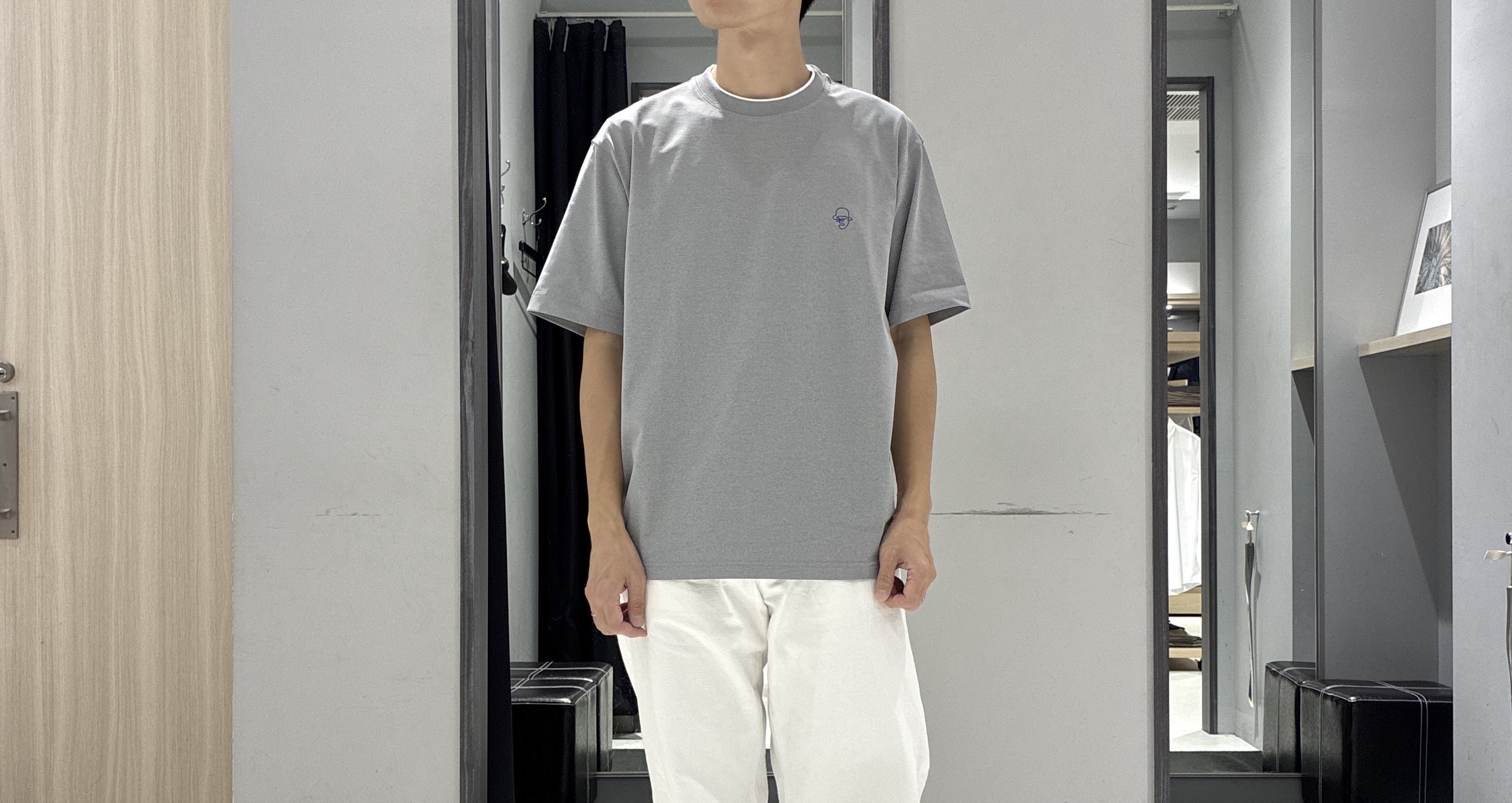 わいずみさんの「TAKEO KIKUCHI｜【接触冷感】ハイブリッド リネン 七分袖シャツ」を使ったコーディネート