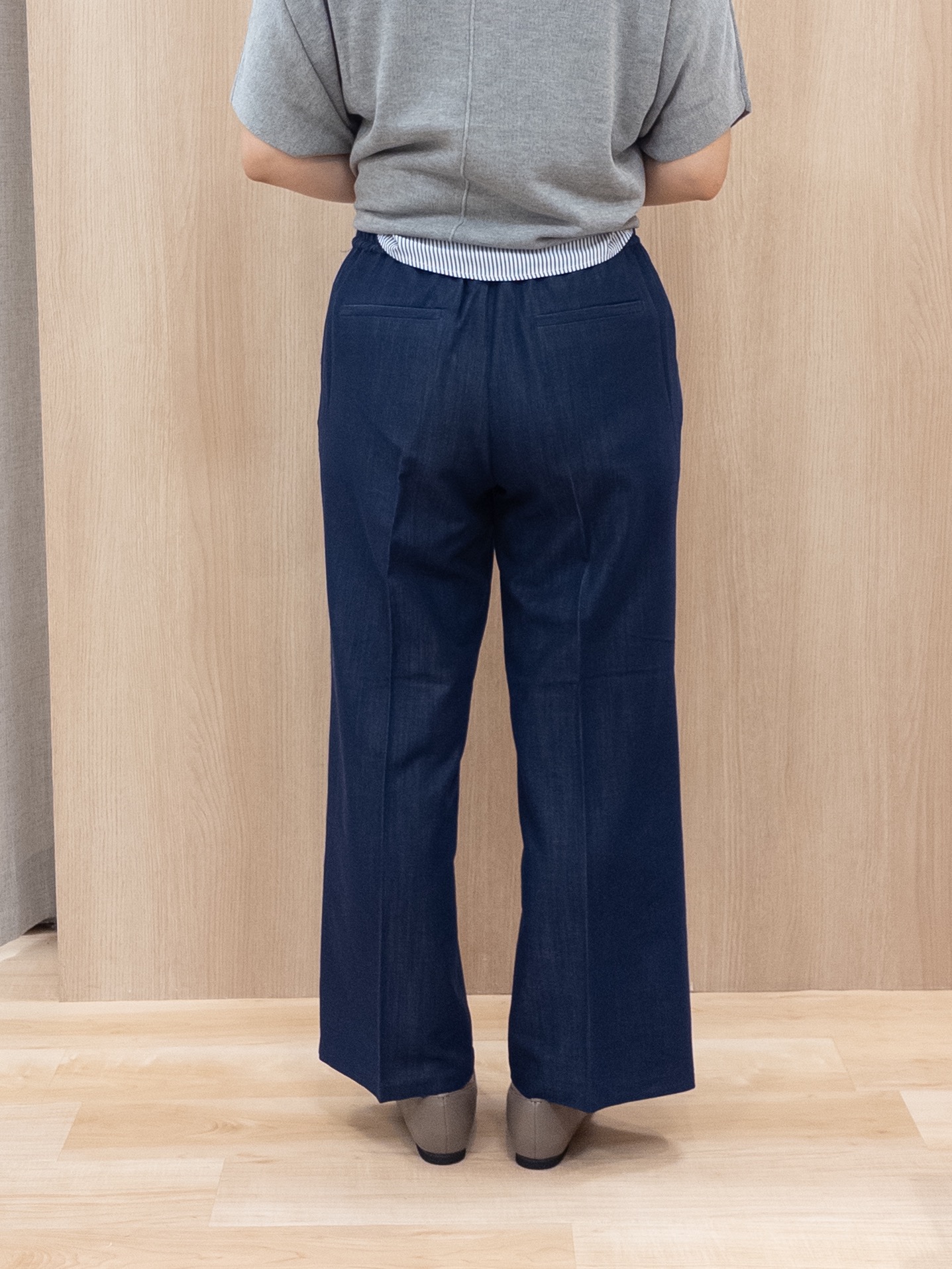 シュウコさんの「grove｜【体系カバー◎】ニット&times;インナーシャツタンクSET」を使ったコーディネート