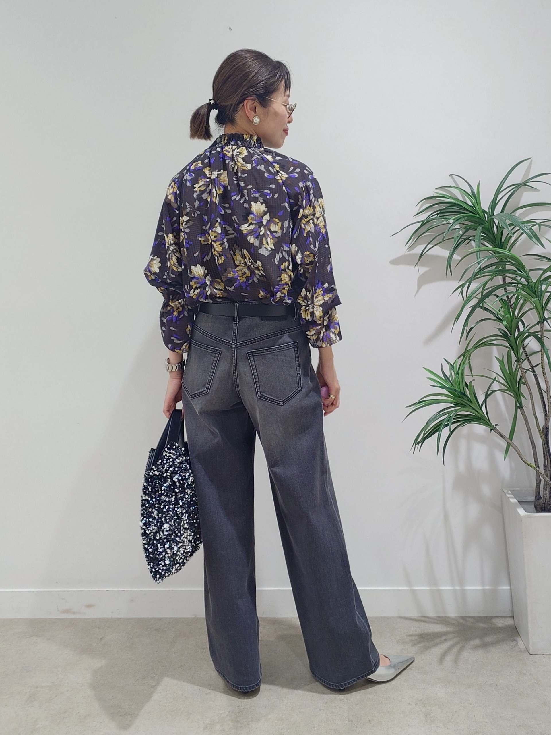 MUTSUKOさんの「UNTITLED｜【新色追加/人気デニム】MAKE&times;DENIM WIDE」を使ったコーディネート