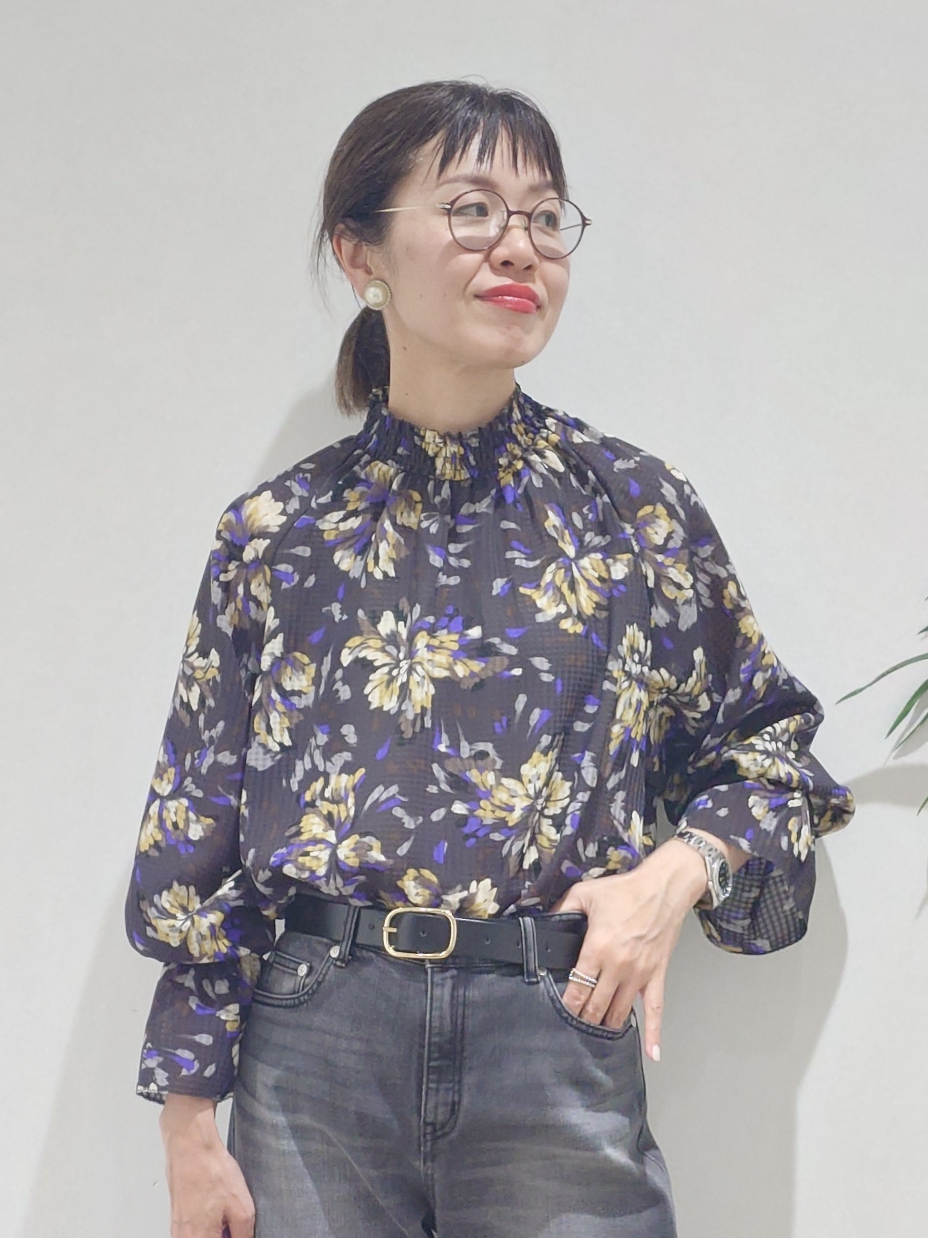 MUTSUKOさんの「UNTITLED｜【新色追加/人気デニム】MAKE&times;DENIM WIDE」を使ったコーディネート