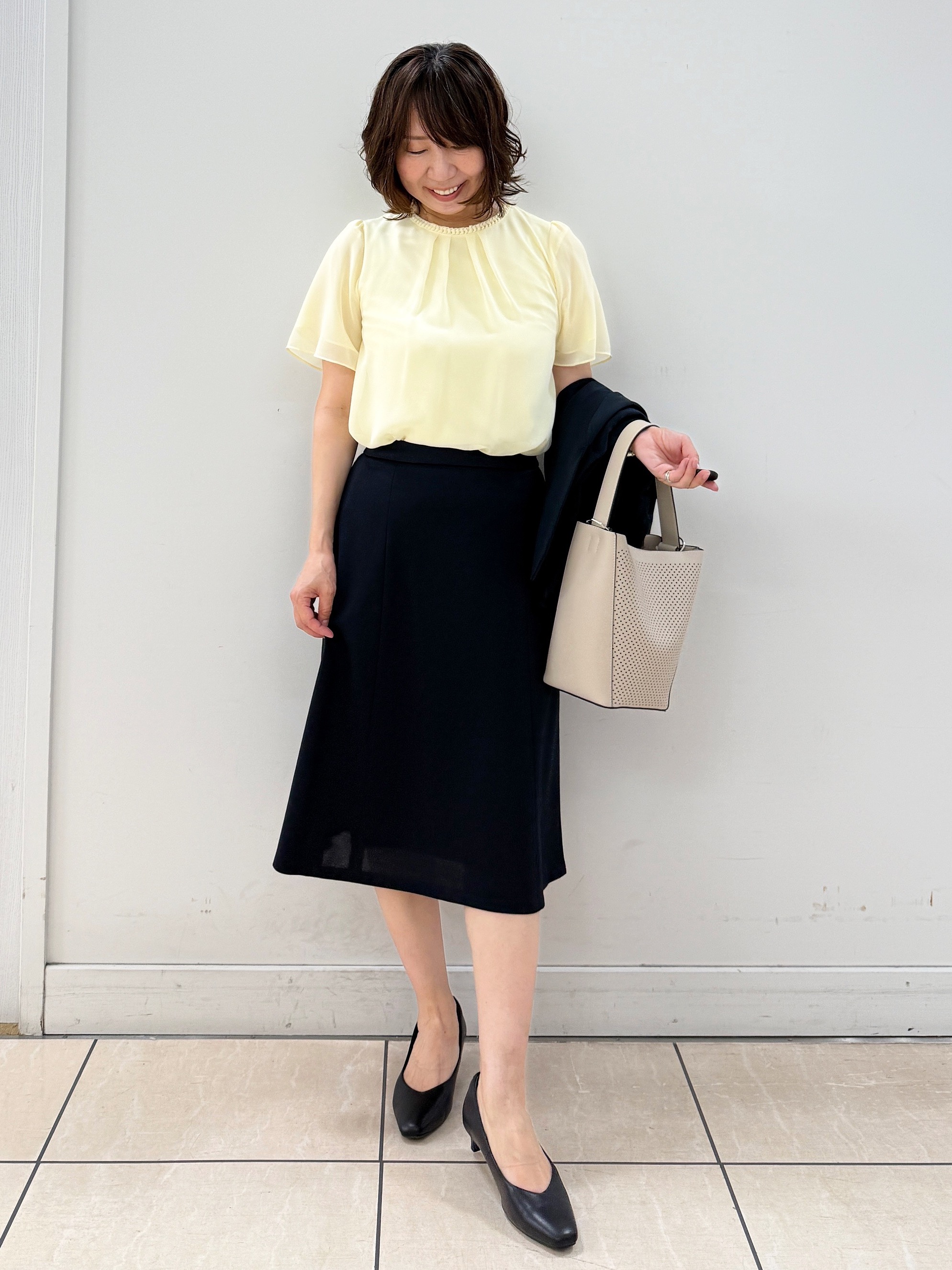 KIKIさんの「Reflect｜【SS-4Lサイズ／UVカット／接触冷感】匠ジャケット／ベーシックテーラード」を使ったコーディネート