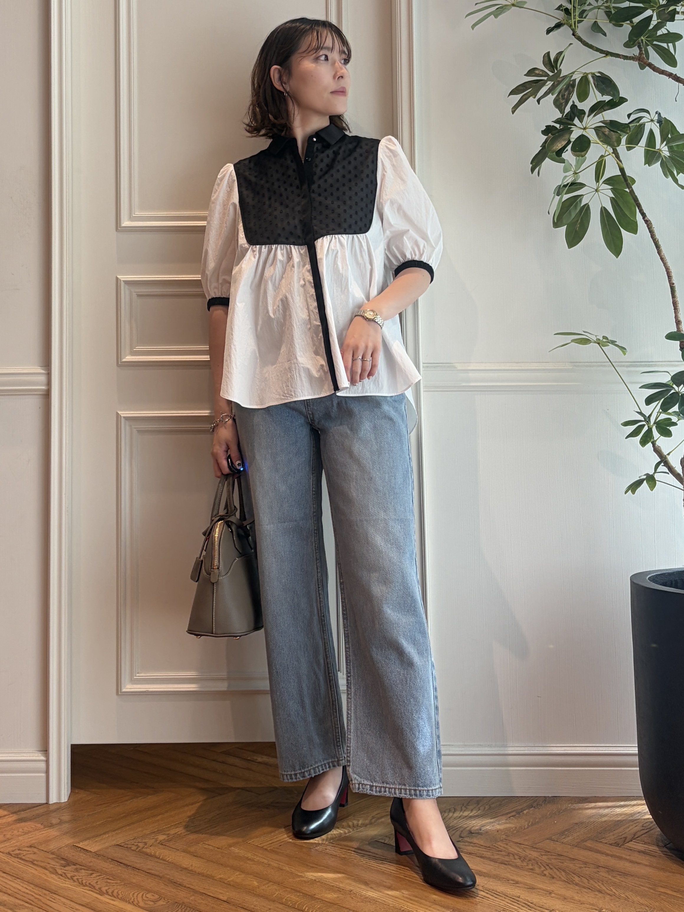 nakaoさんの「DRESSTERIOR｜ヴィンテージ ユーズド ストレートデニム」を使ったコーディネート