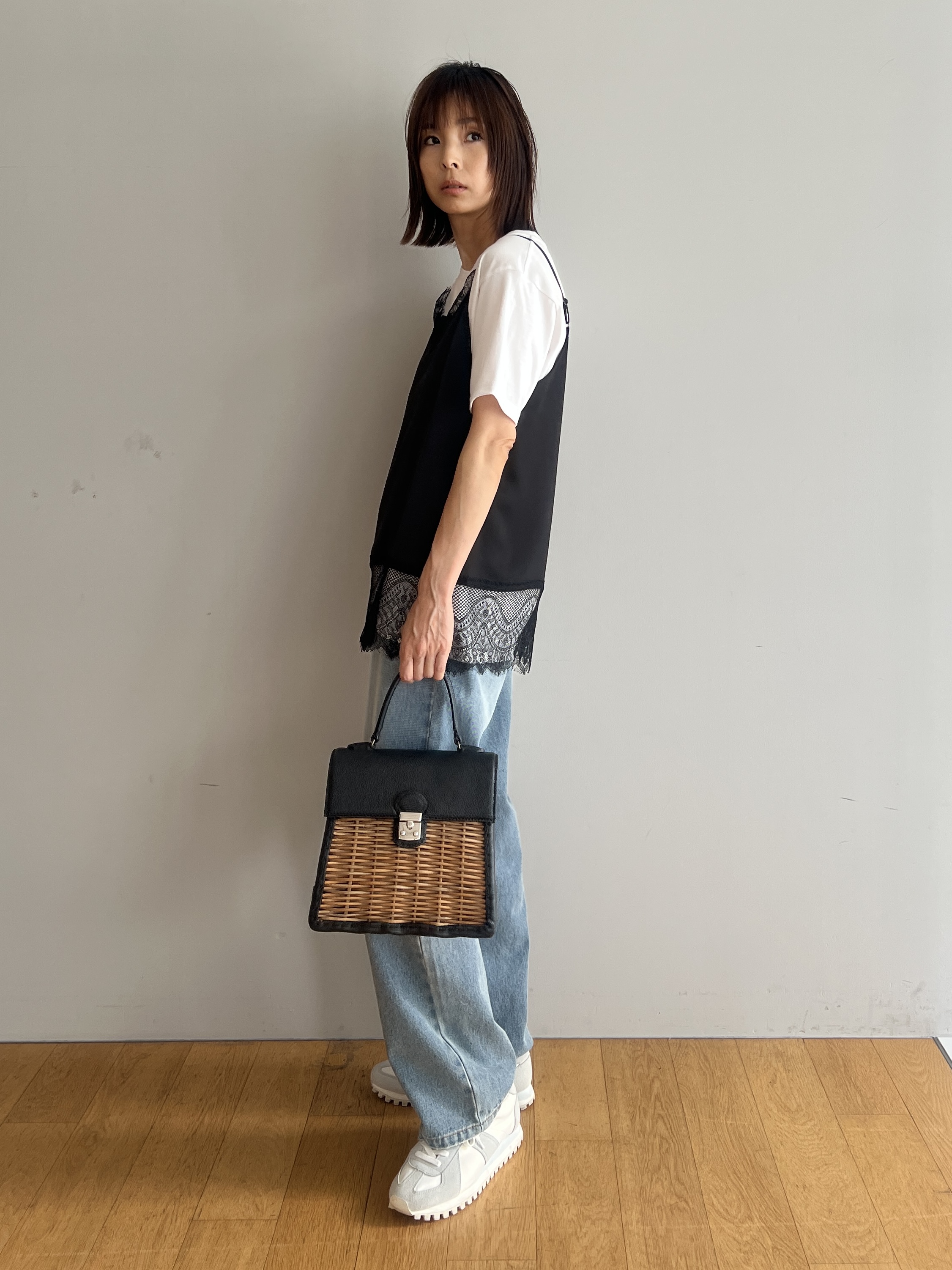 misaさんの「DRESSTERIOR｜レースドッキングキャミソール」を使ったコーディネート