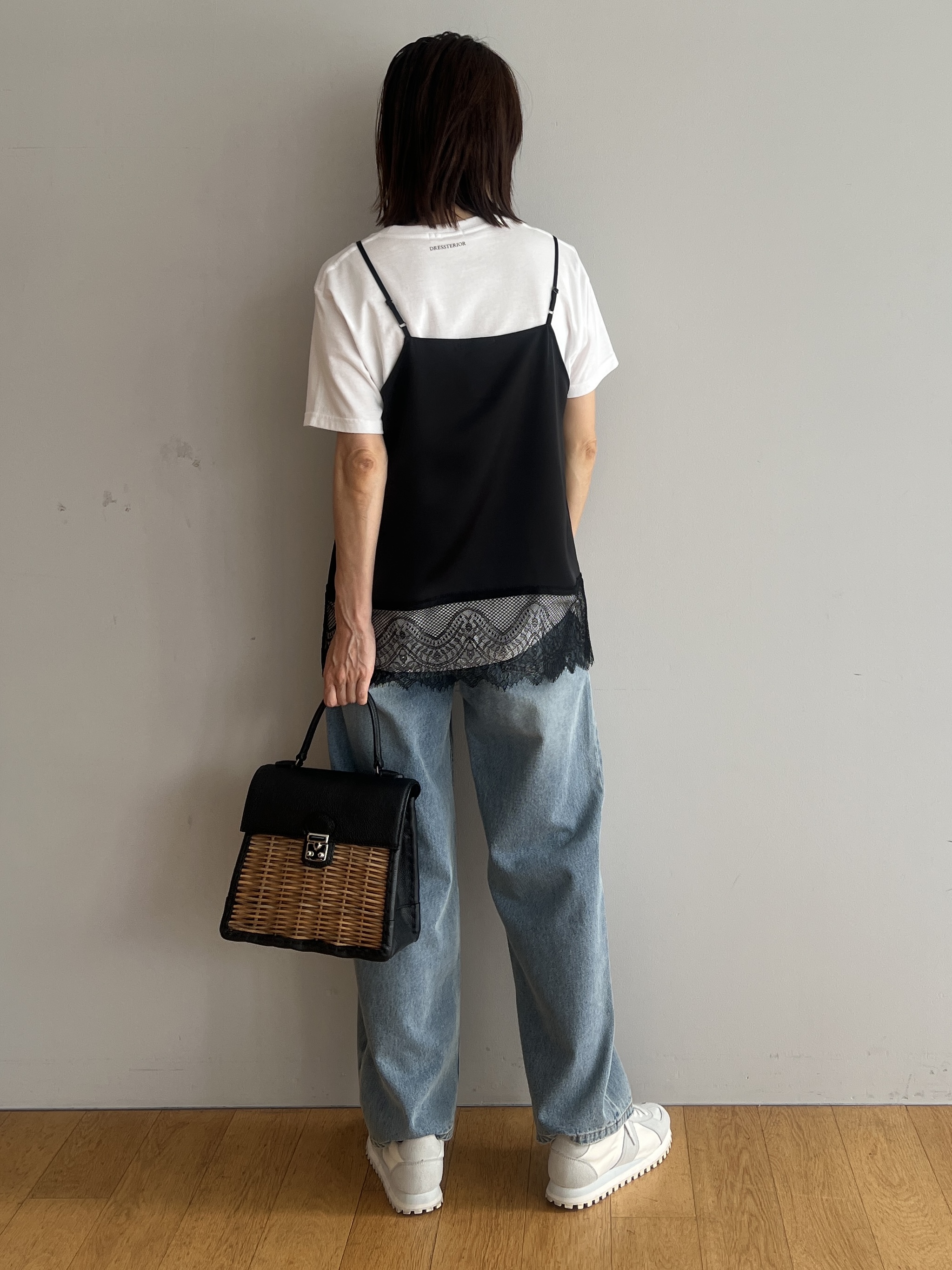 misaさんの「DRESSTERIOR｜レースドッキングキャミソール」を使ったコーディネート