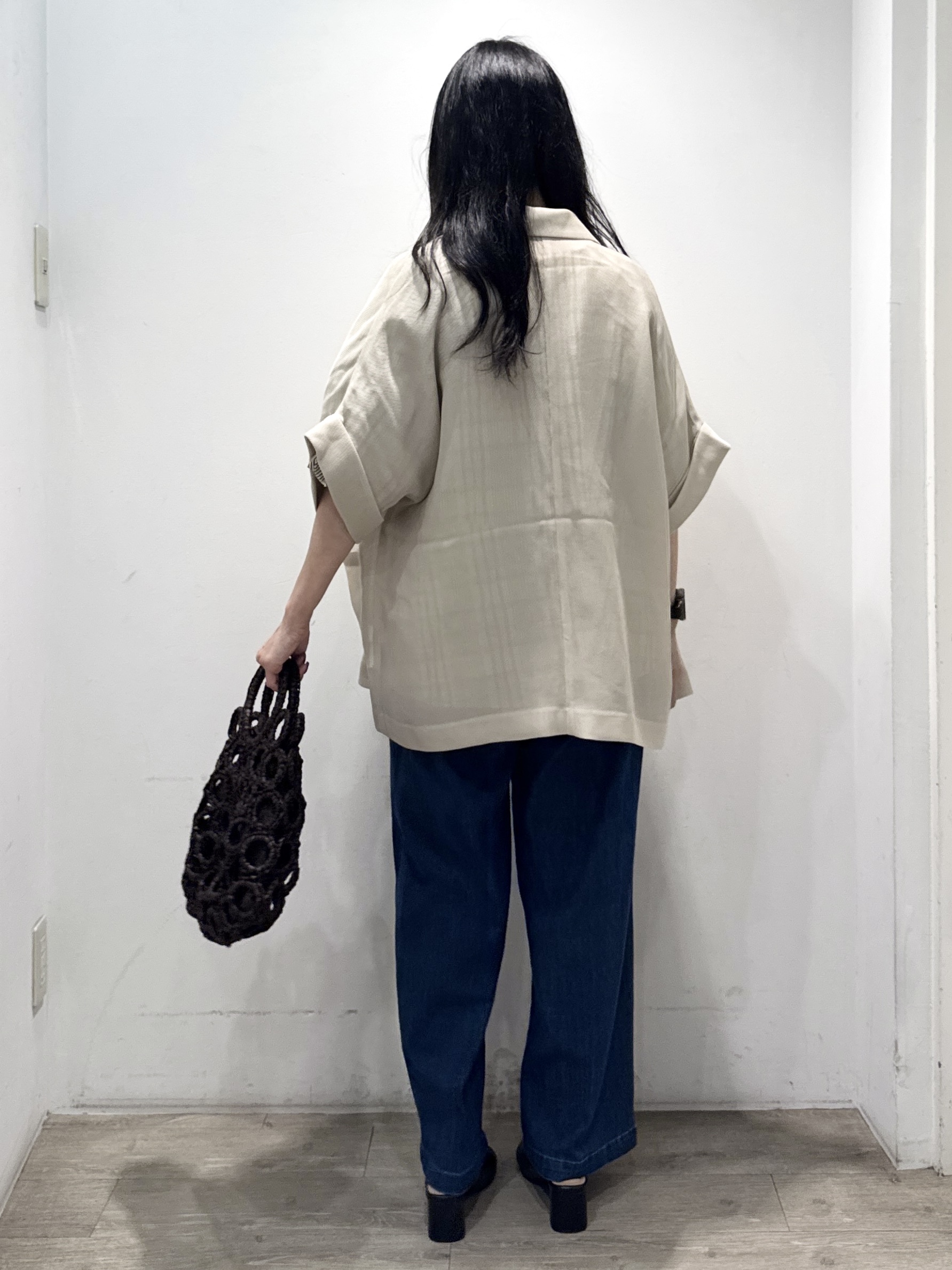 yuicciさんの「OPAQUE.CLIP｜メッシュテーラードジャケット【洗濯機OK】」を使ったコーディネート