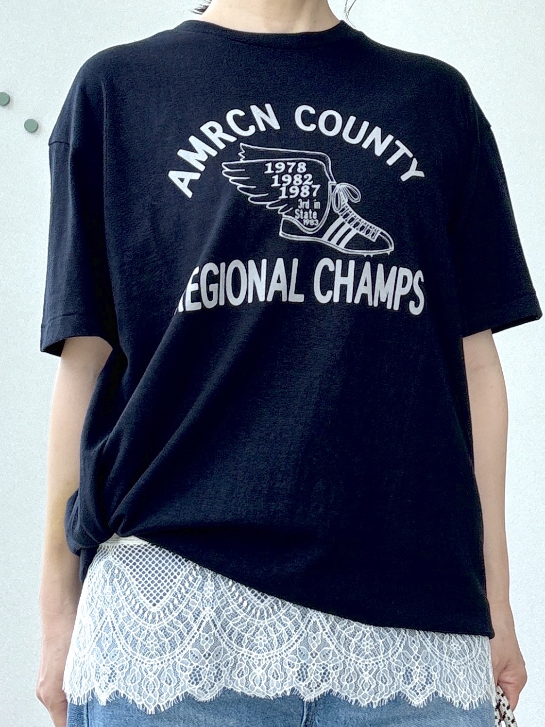 kawamuraさんの「DRESSTERIOR｜◆Americana（アメリカーナ）Tシャツ」を使ったコーディネート