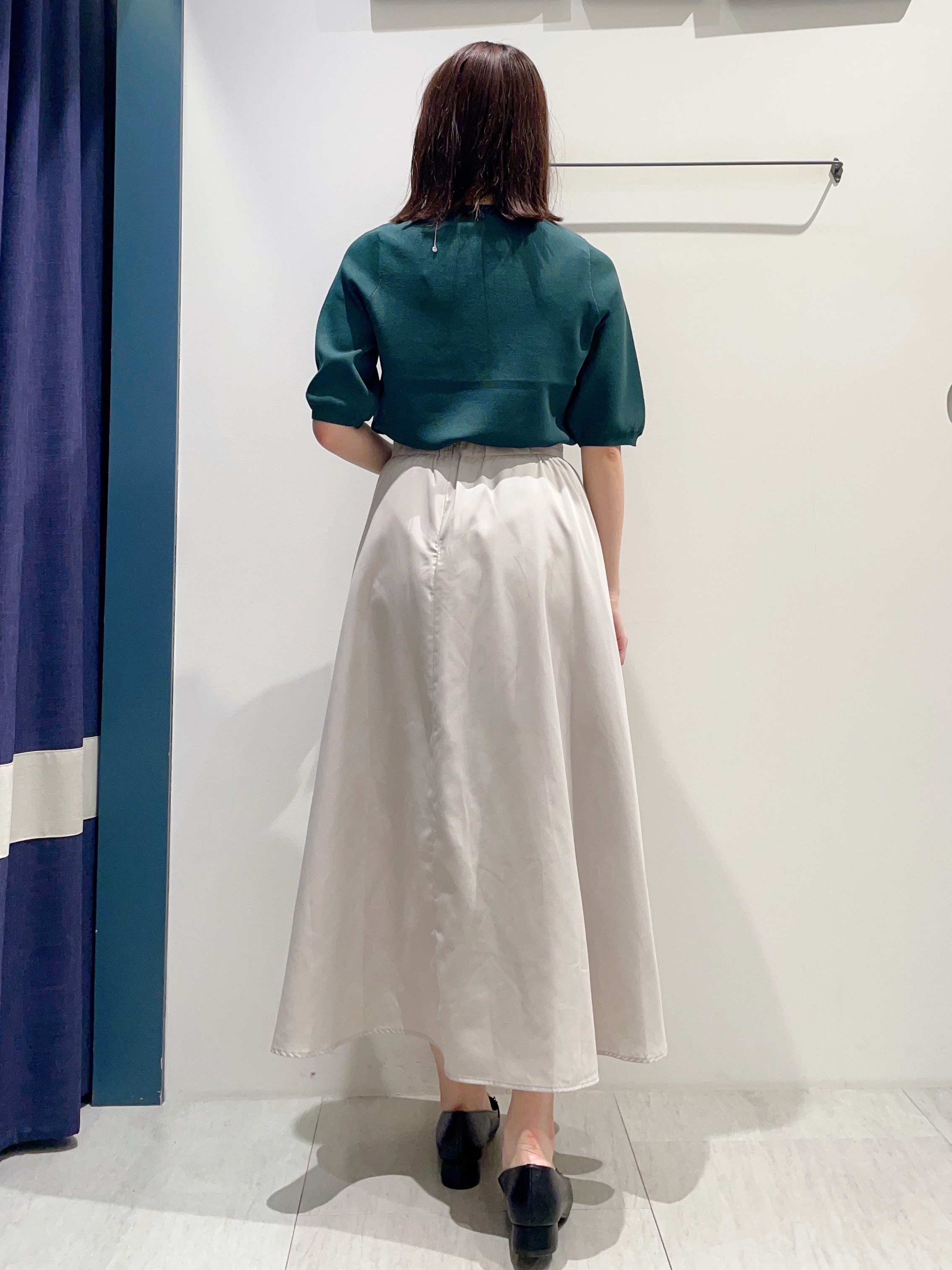 haruさんの「grove｜軽やかギャザーフレアスカート」を使ったコーディネート
