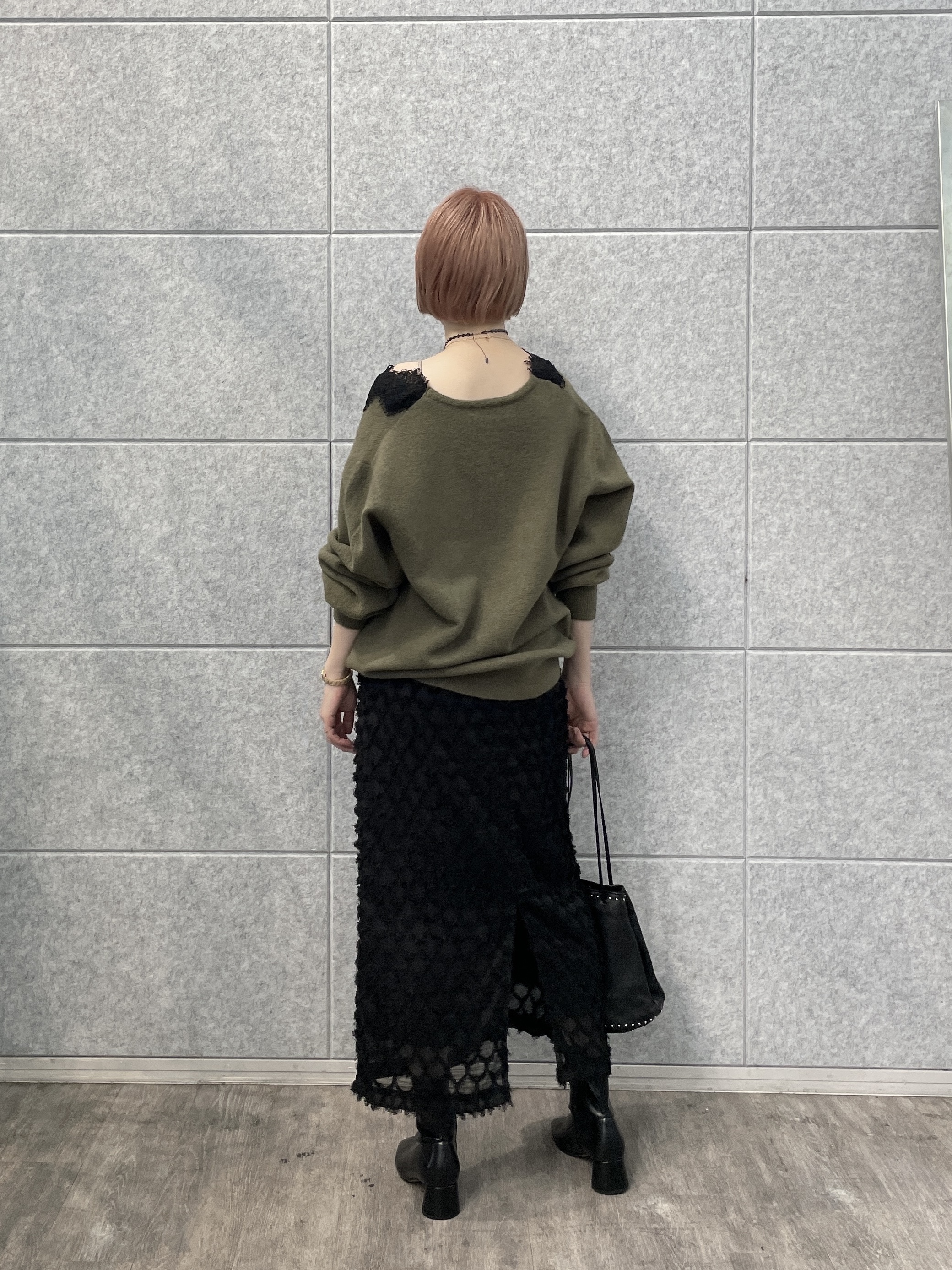 mikuさんの「INDIVI｜シアージャガードスカート」を使ったコーディネート