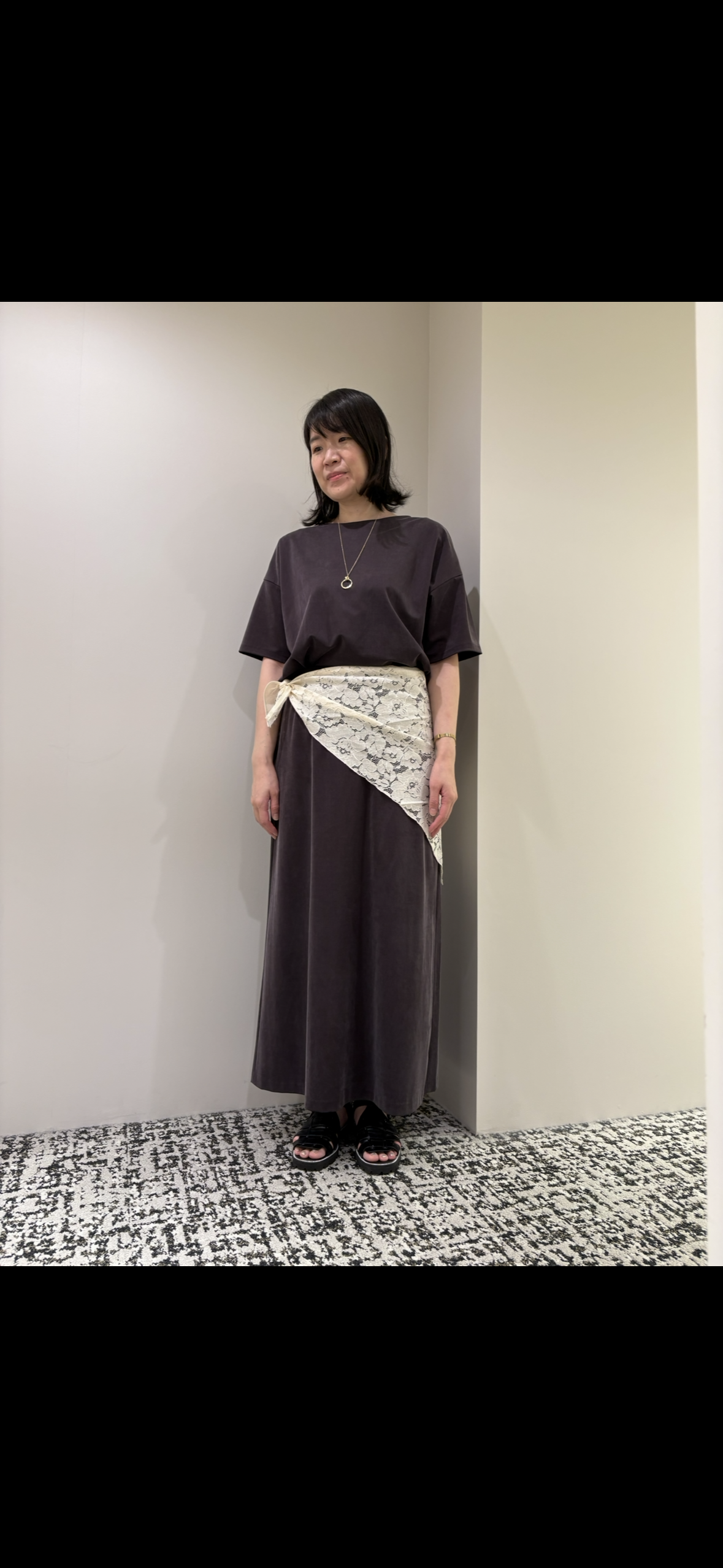 Reiさんの「UNTITLED｜【セットアップ可/接触冷感】ヴィンテージライクプルオーバー」を使ったコーディネート