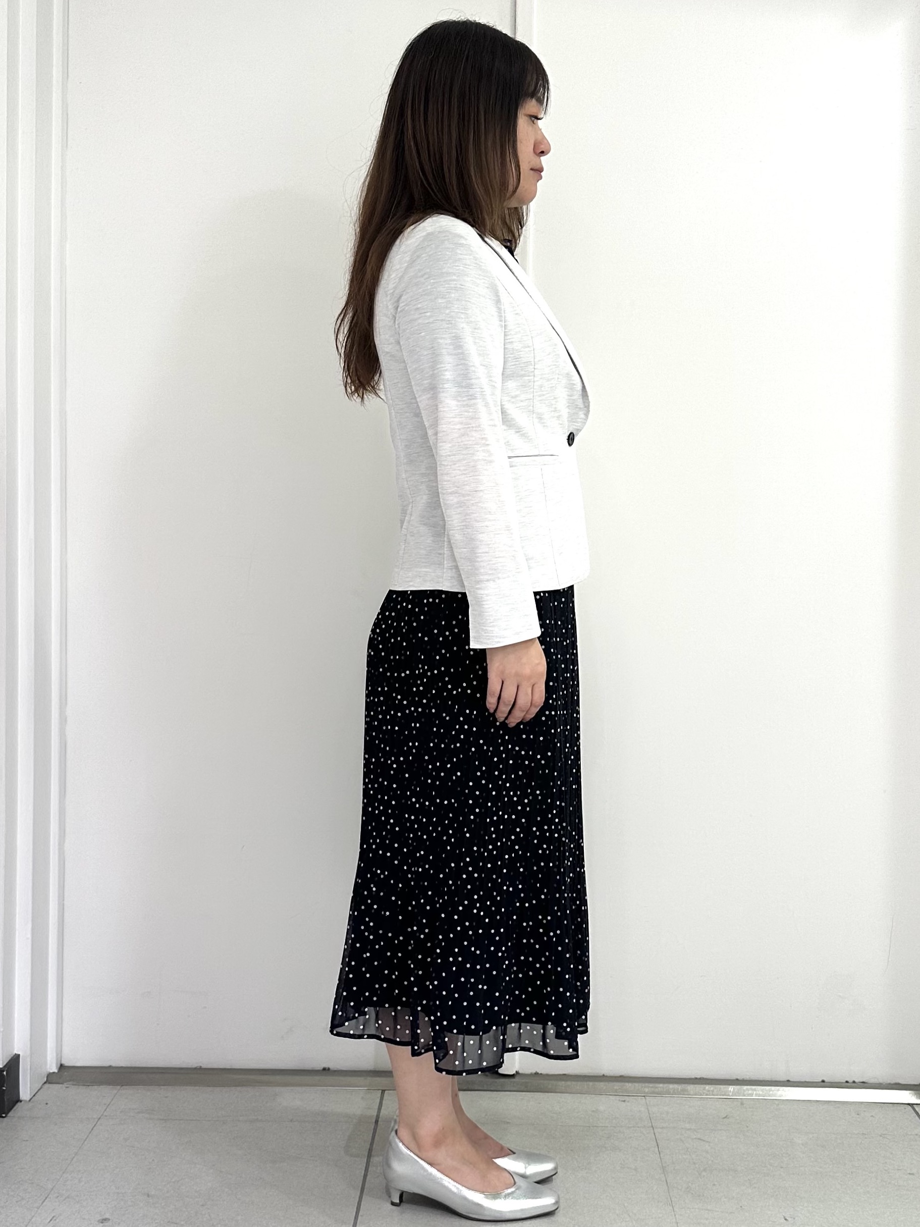 miさんの「Reflect｜【SS-4Lサイズ／UVカット／接触冷感】匠ジャケット／ベーシックテーラード」を使ったコーディネート