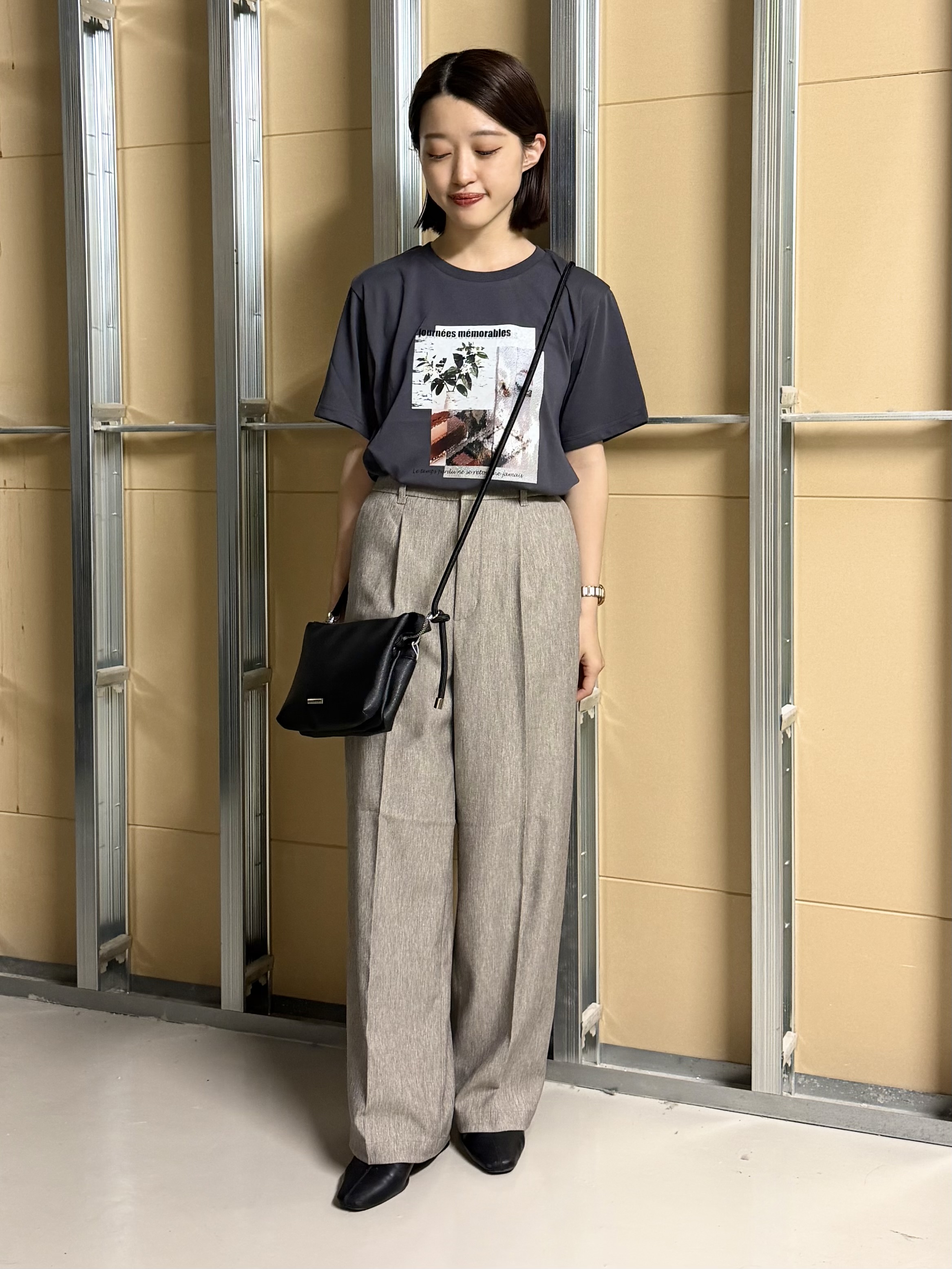 sahoさんの「THE SHOP TK｜【ひんやり/吸水速乾】プリントアソートTシャツ」を使ったコーディネート