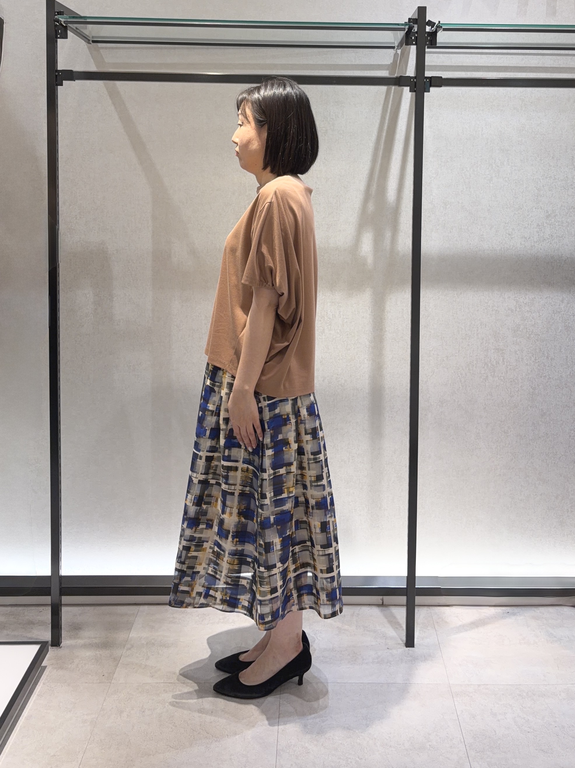 わたなべさんの「UNTITLED｜【汗染み防止/接触冷感】ドルマンプルオーバー」を使ったコーディネート
