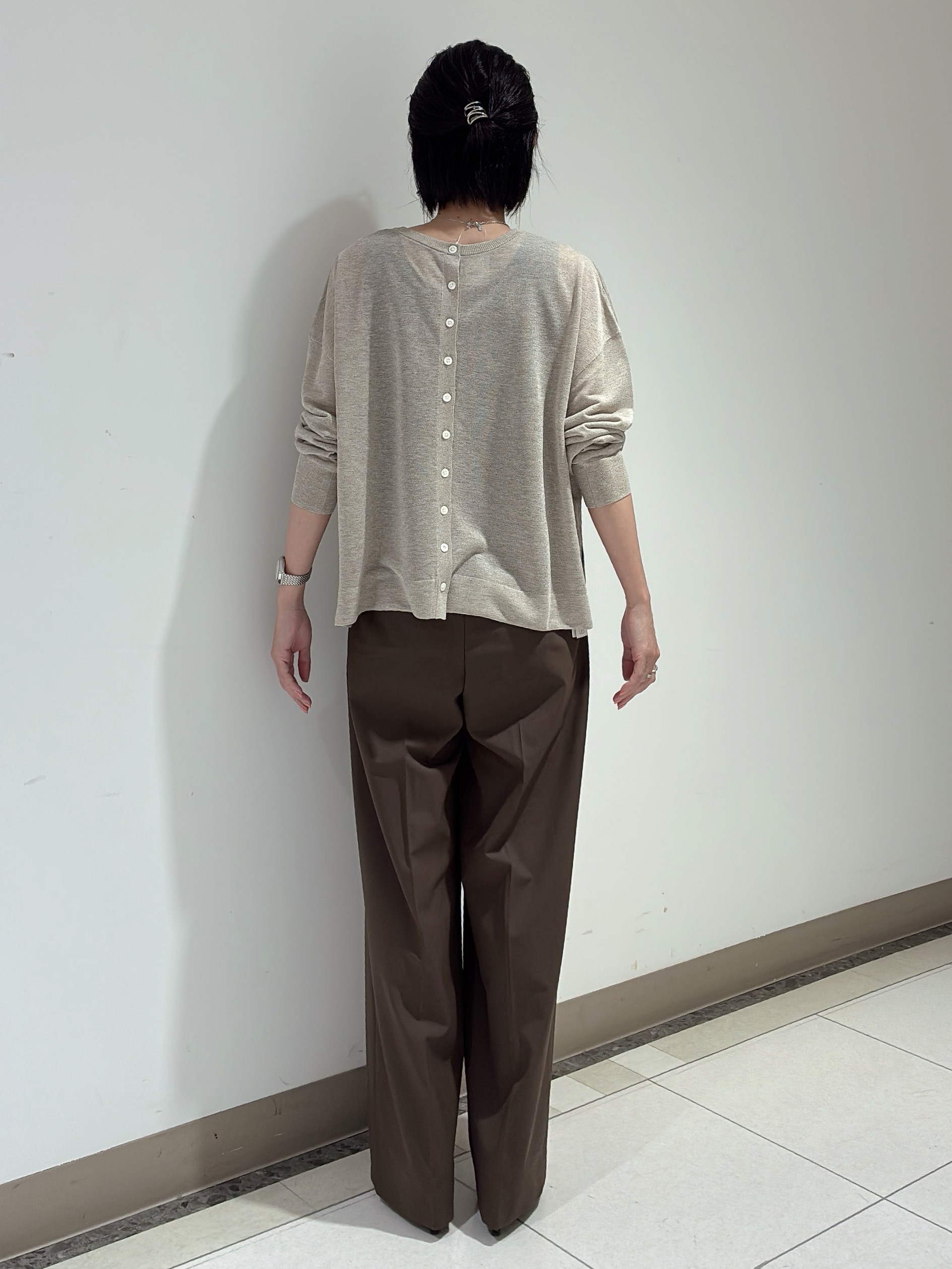 環さんの「UNTITLED｜【アンサンブル可】前後2WAYカーディガン」を使ったコーディネート