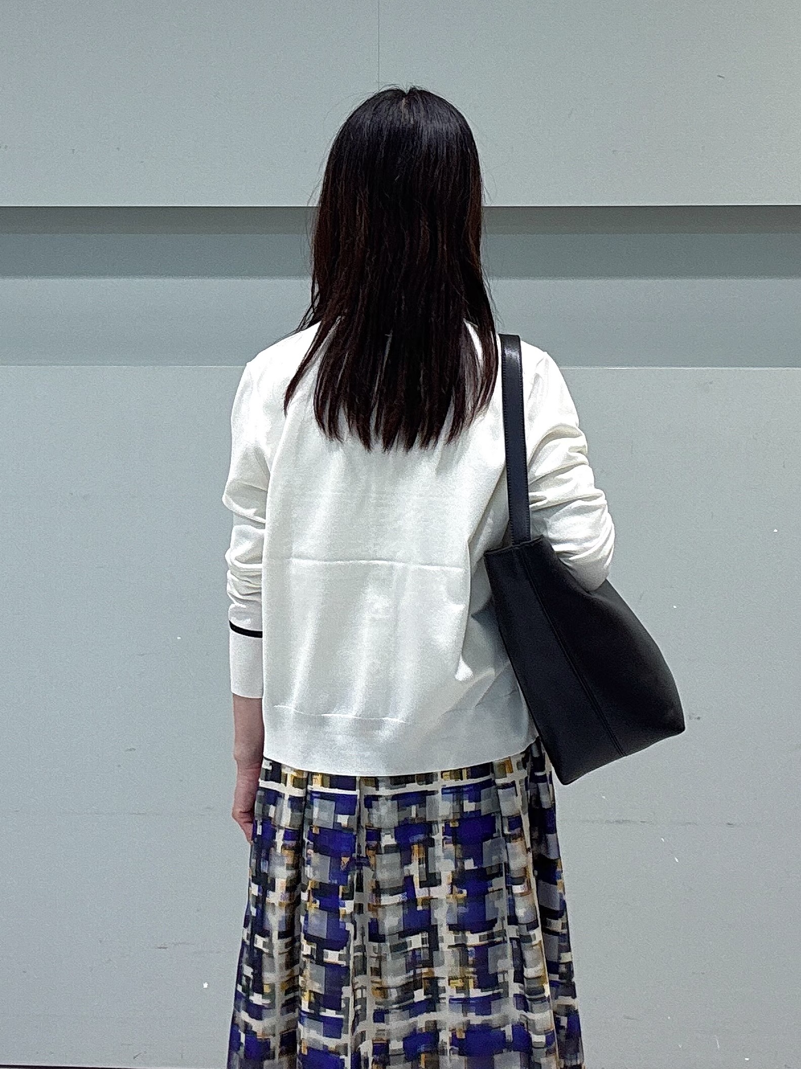 makiさんの「UNTITLED｜【アンサンブル可能】コンパクトニットカーディガン」を使ったコーディネート