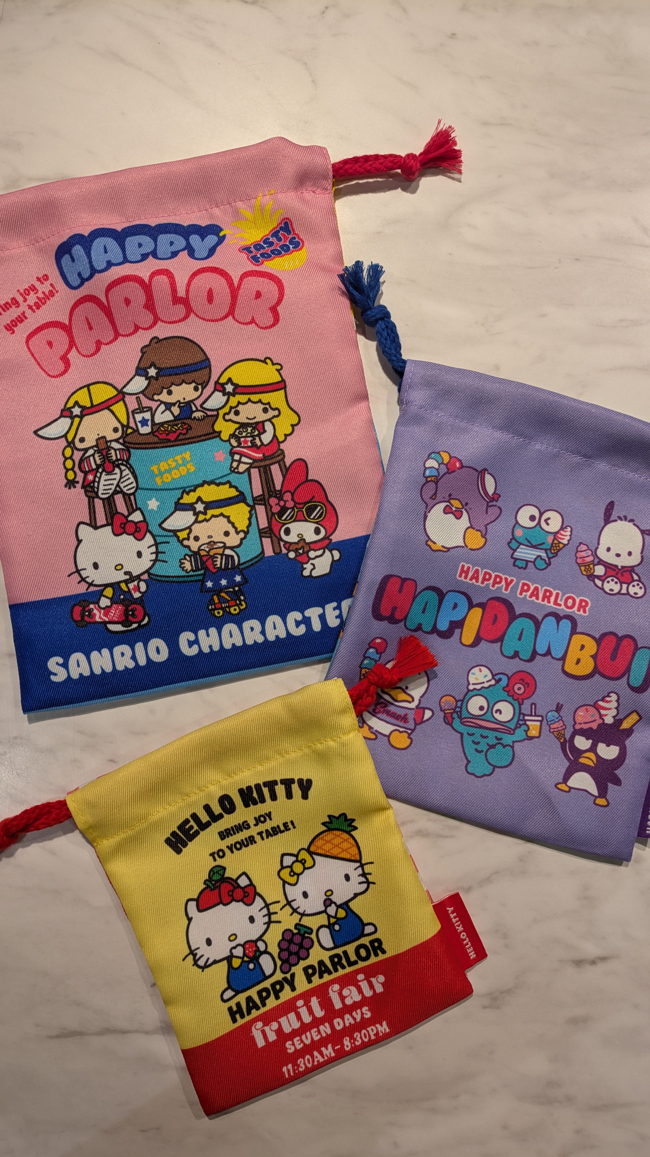 shino.さんの「212 KITCHEN STORE｜巾着3P SANRIO CHARACTERS ＜Sanrio サンリオ＞」を使ったコーディネート