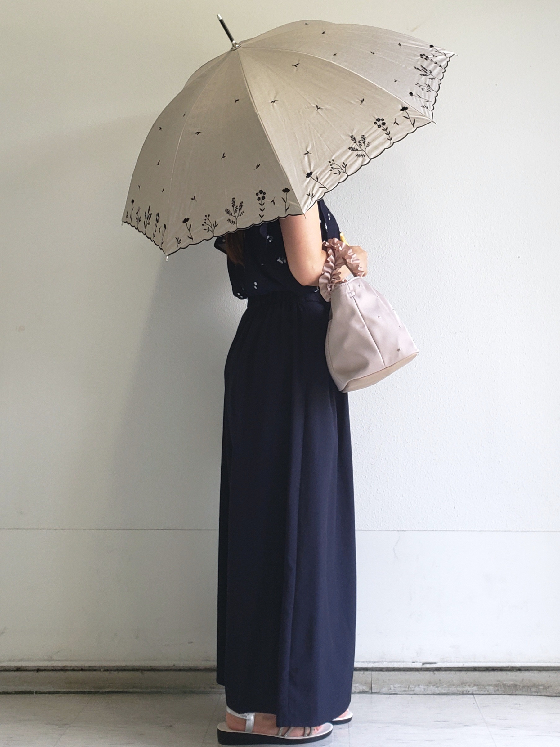 Riaさんの「index｜2wayフリルリボン刺繍ブラウス【洗濯機OK／イージーアイロン】」を使ったコーディネート