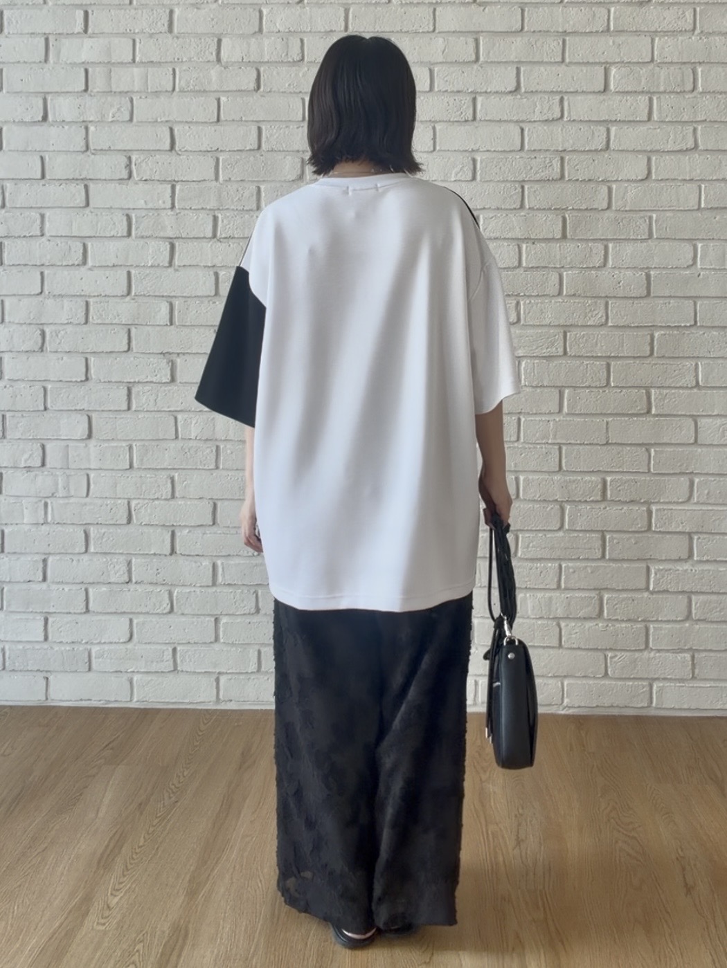 abeさんの「tk.TAKEO KIKUCHI｜ダイヤゴナル半袖カットソー」を使ったコーディネート