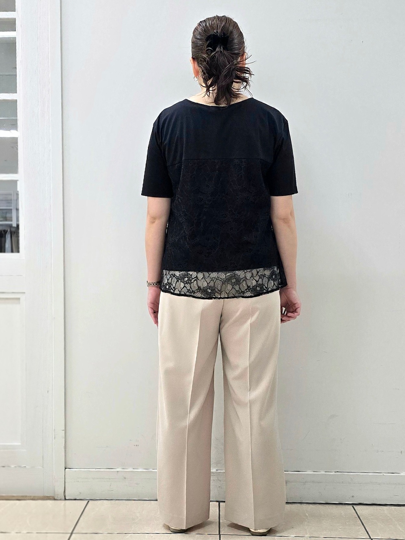 fkeさんの「Reflect｜【UVカット／接触冷感／手洗い可】ラッセルレースプルオーバー」を使ったコーディネート