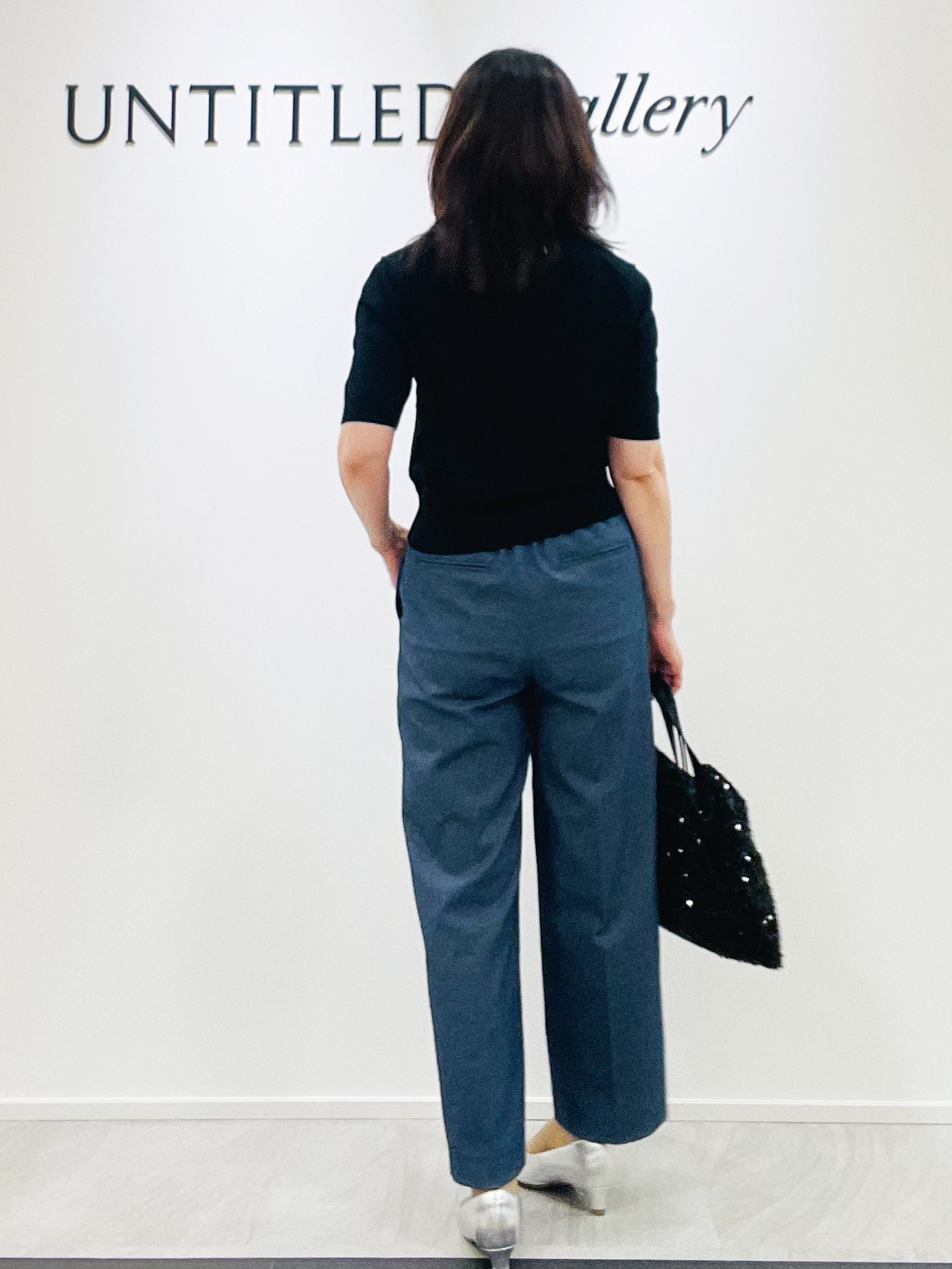 めいさんの「UNTITLED｜【すっきりコンパクト】ドライタッチ5分袖カーディガン」を使ったコーディネート
