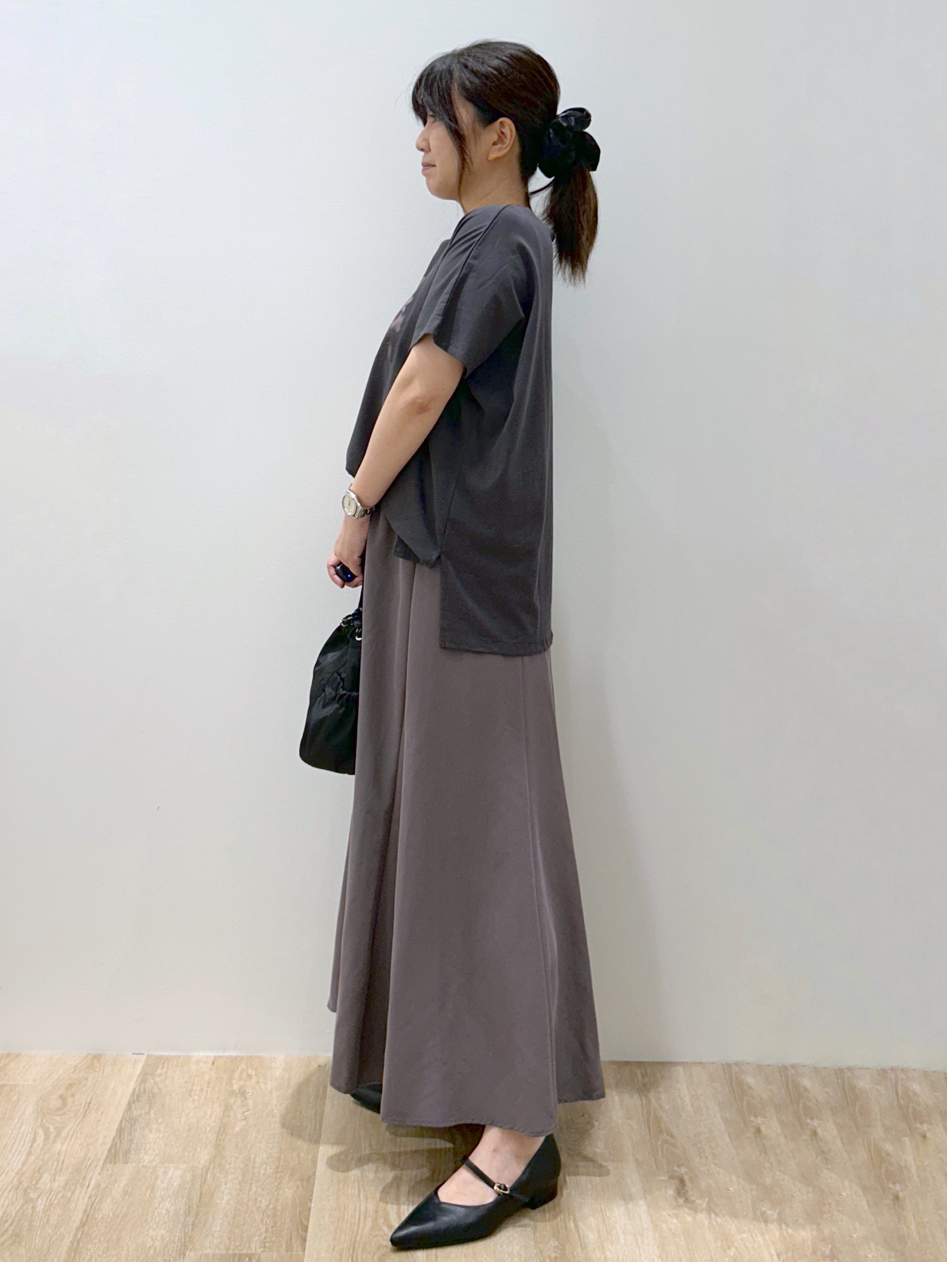 ひろみさんの「OPAQUE.CLIP｜フォトプリントTシャツ【洗濯機OK】」を使ったコーディネート