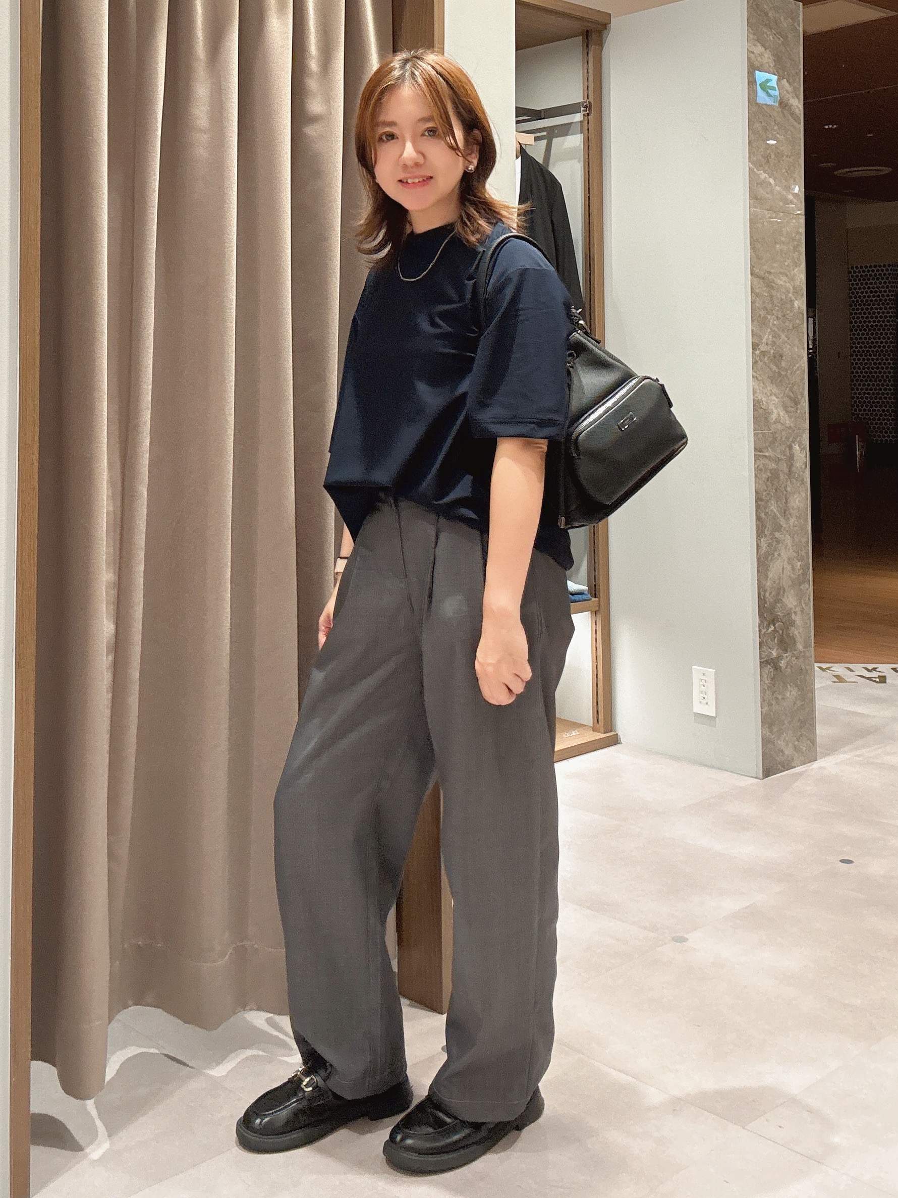 hanechanさんの「TAKEO KIKUCHI｜【通気性】AIR TOOL LIGHT Ｔシャツ」を使ったコーディネート
