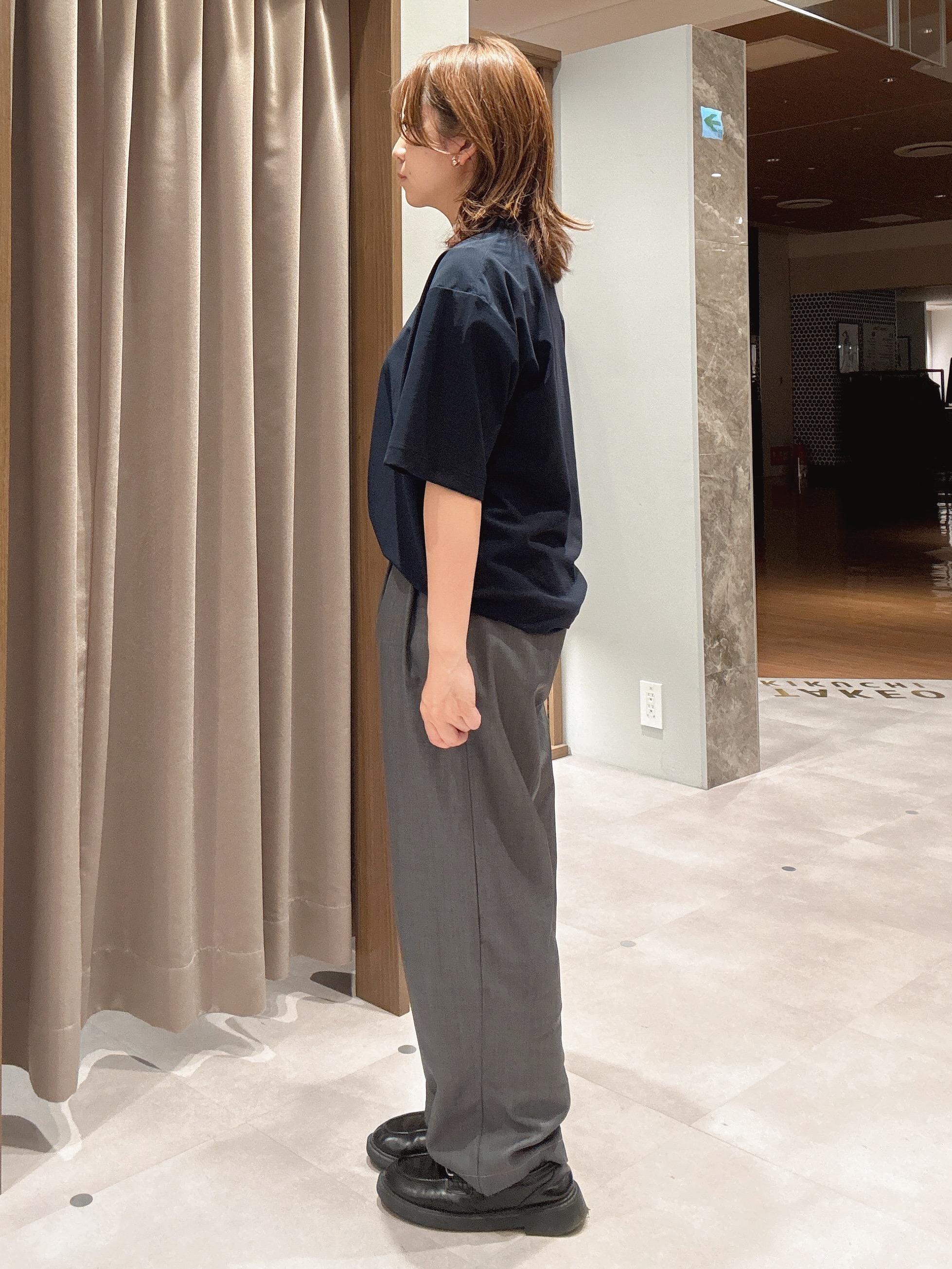 hanechanさんの「TAKEO KIKUCHI｜【通気性】AIR TOOL LIGHT Ｔシャツ」を使ったコーディネート