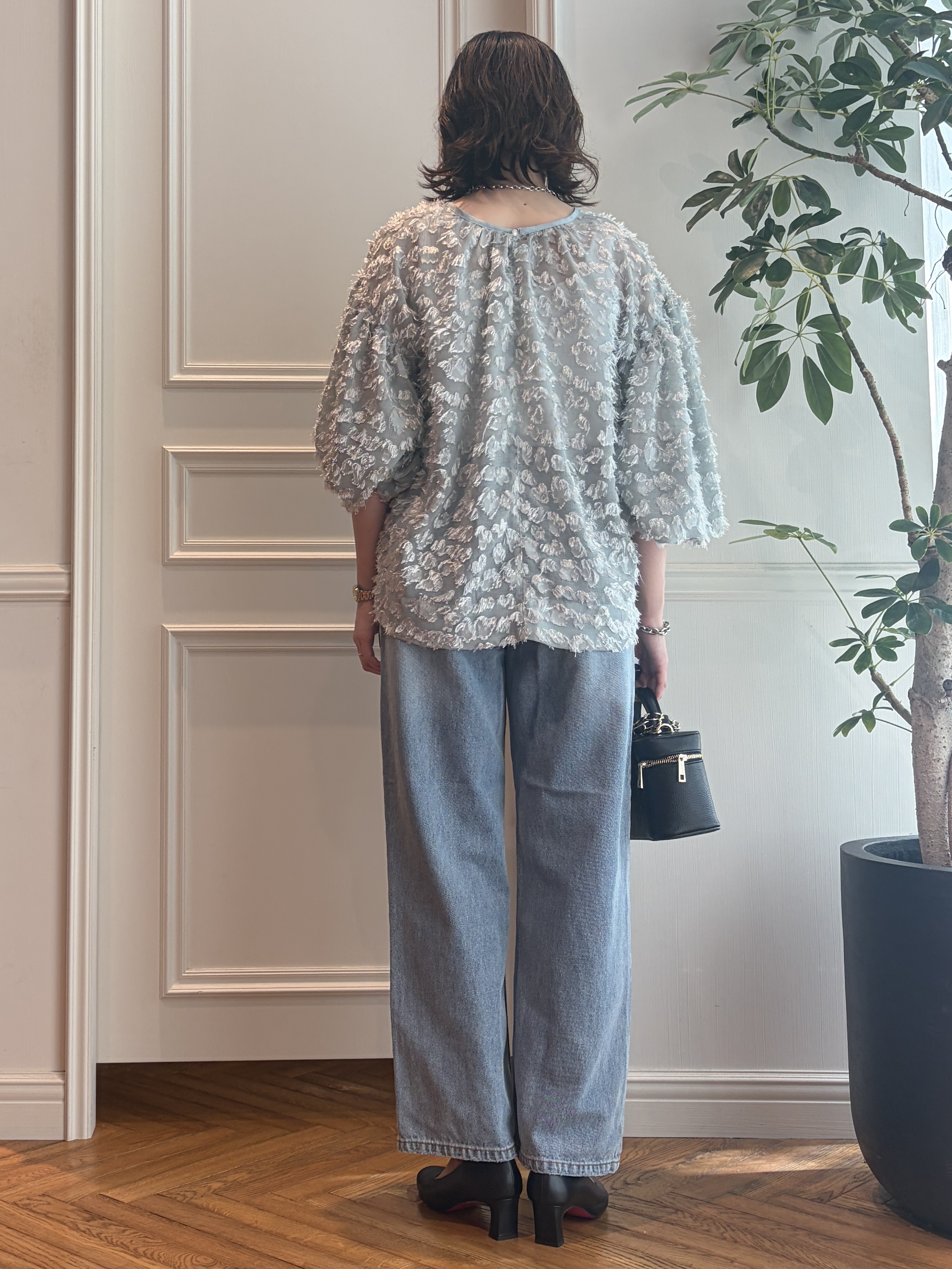 nakaoさんの「DRESSTERIOR｜ヴィンテージ ユーズド ストレートデニム」を使ったコーディネート