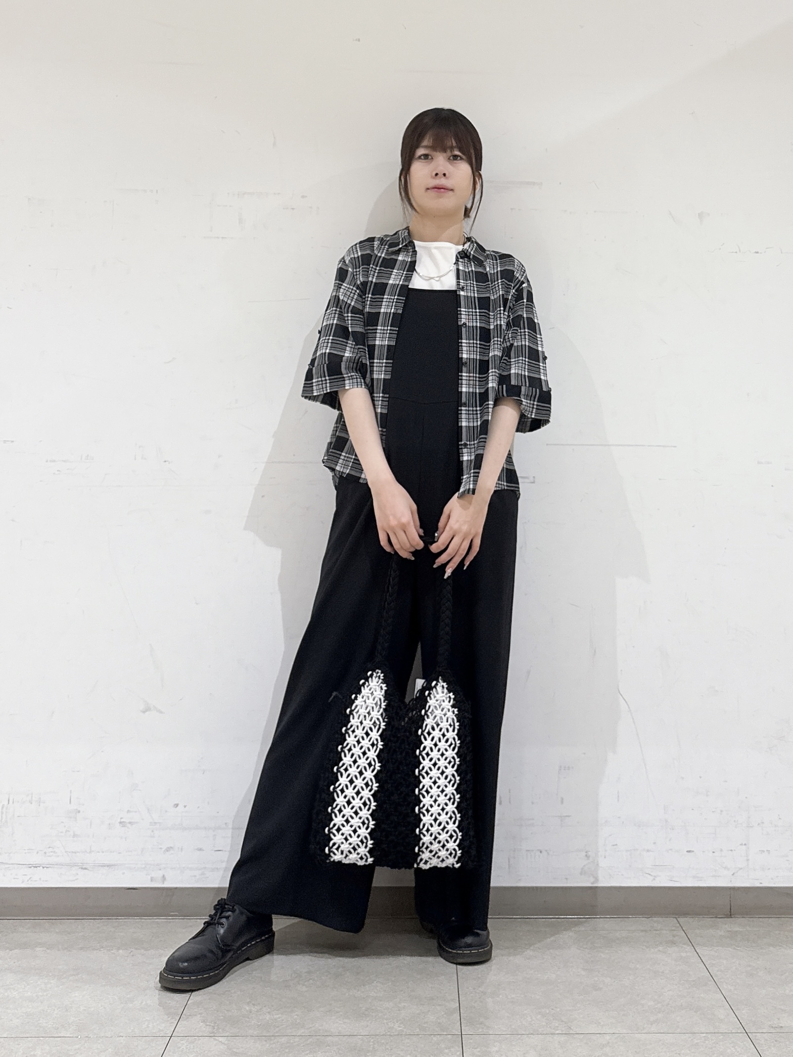rinaさんの「INDIVI｜【着る日傘】キャミソールサロペット」を使ったコーディネート