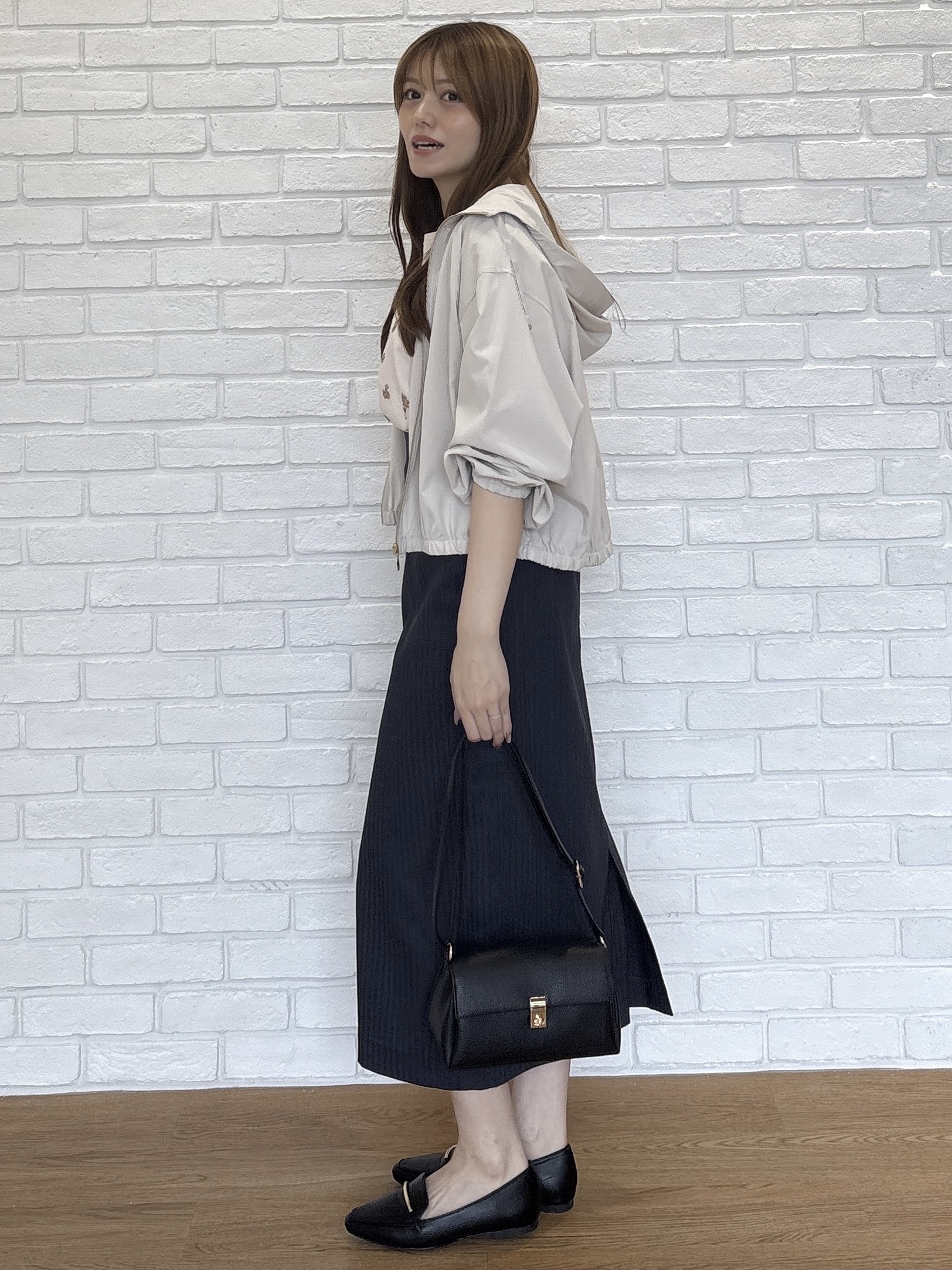 sayaさんの「grove｜【UPF50＋・UV90％カット】多機能パーカー」を使ったコーディネート